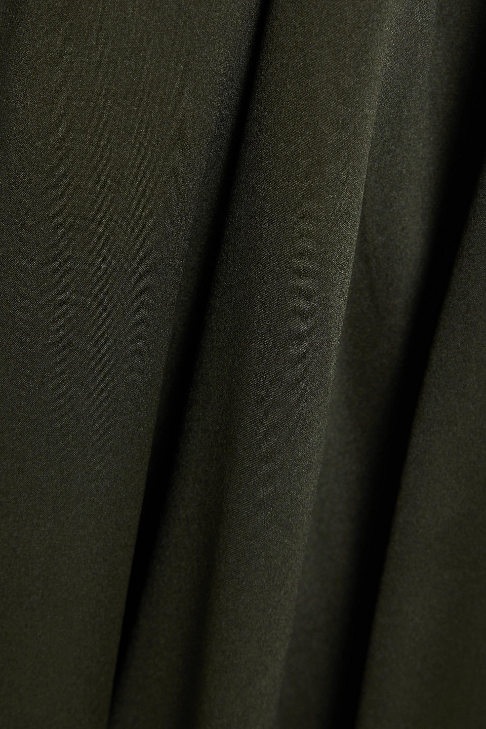 Frame Gillian Silk-satin Shirt In Leaf Green