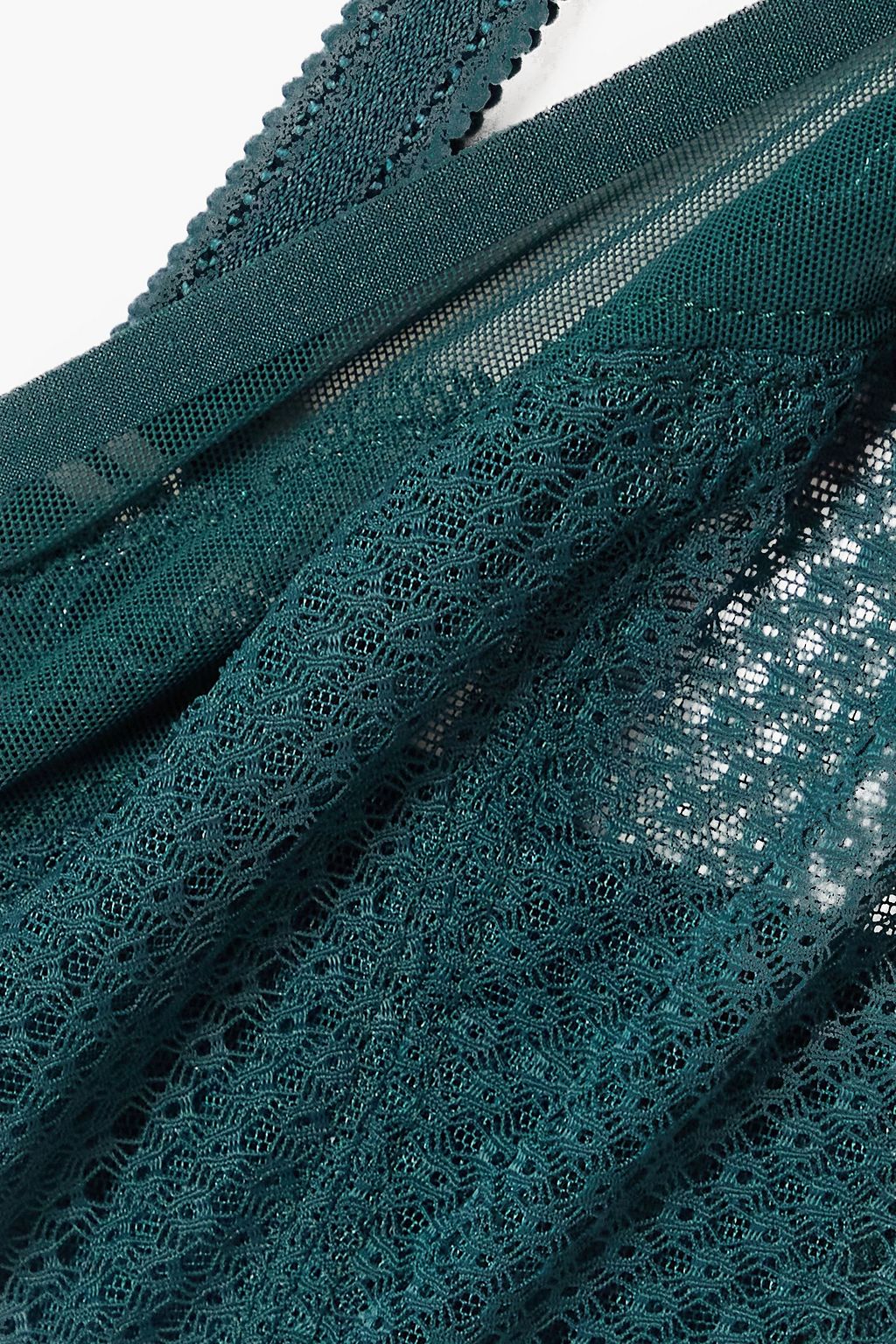 CHANTELLE Parisian Allure lacetrimmed stretchtulle underwired bra