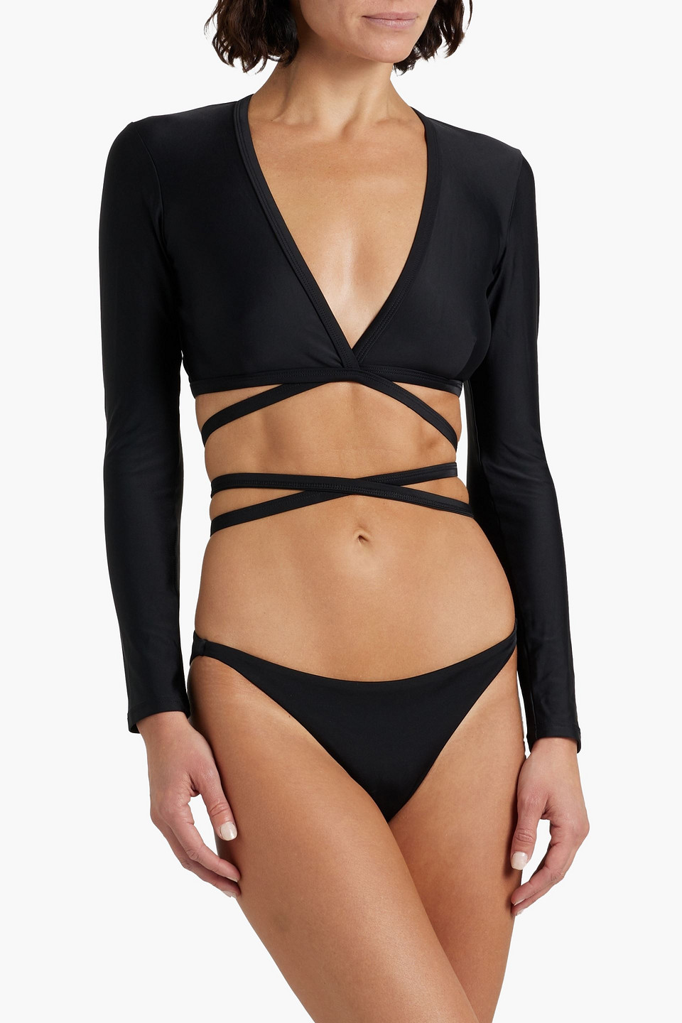  Matteau - Wrap Sun Bikini-oberteil - Schwarz - 4 