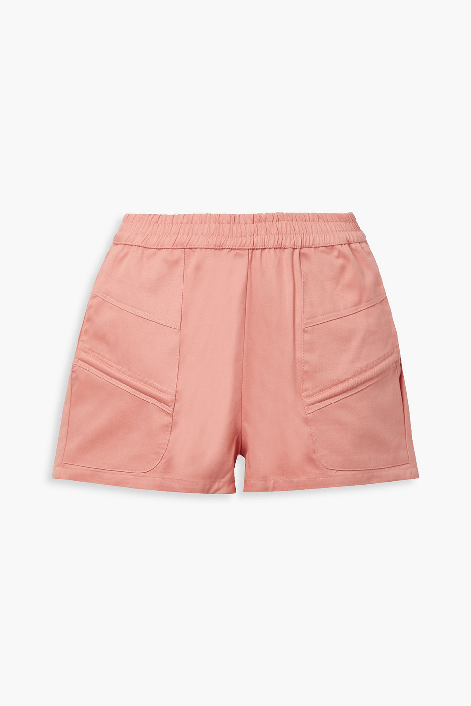 Prim cotton-twill shorts