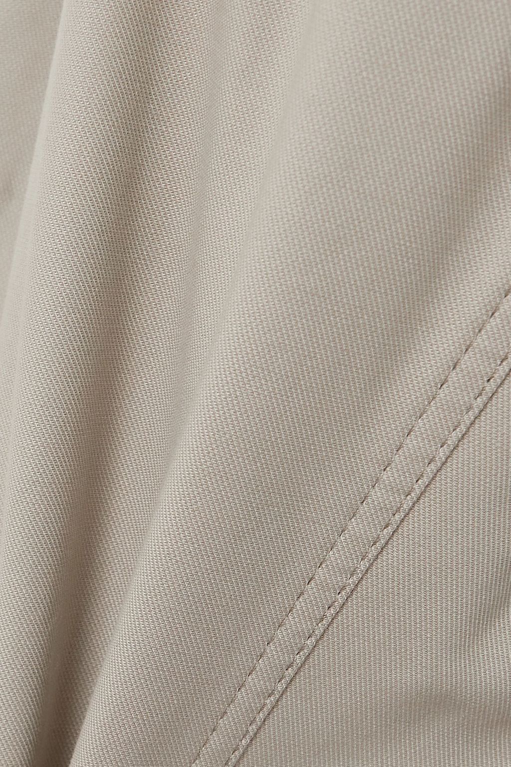 DION LEE Arch Hose mit weitem Bein aus Canvas aus einer Baumwollmischung