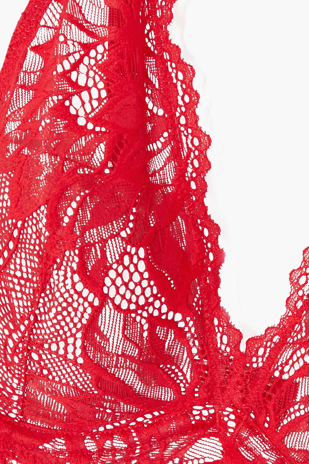 CALVIN KLEIN Seductive Comfort stretch-lace underwired triangle bra