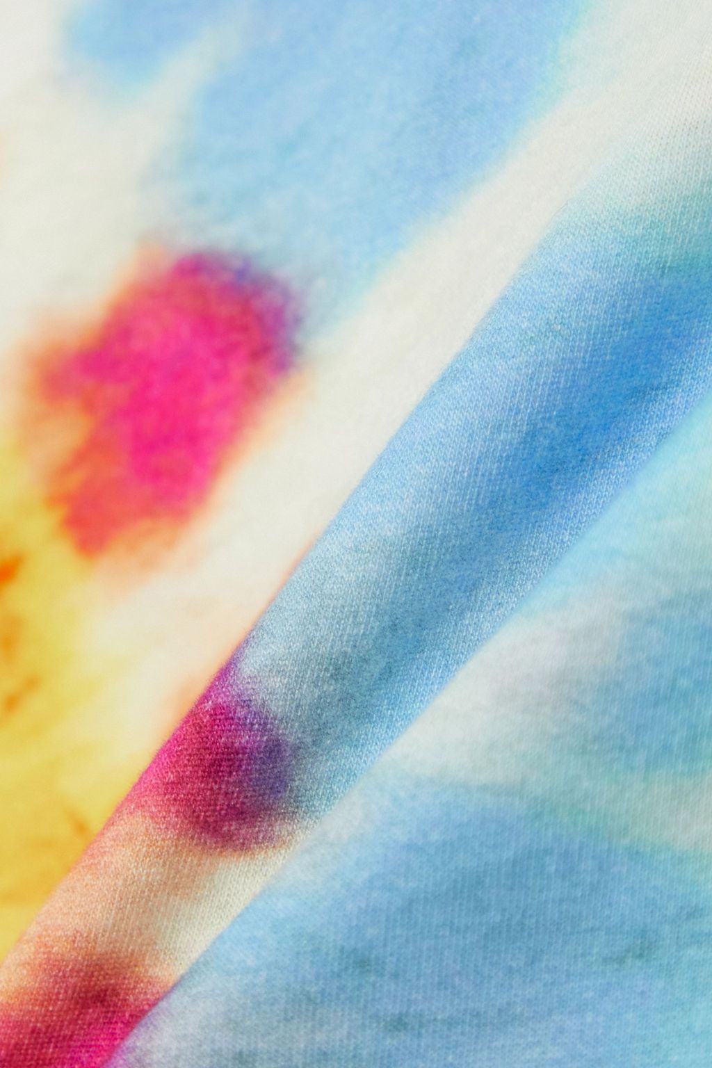 EYWASOULS MALIBU Juliette tie-dyed cotton-jersey mini dress