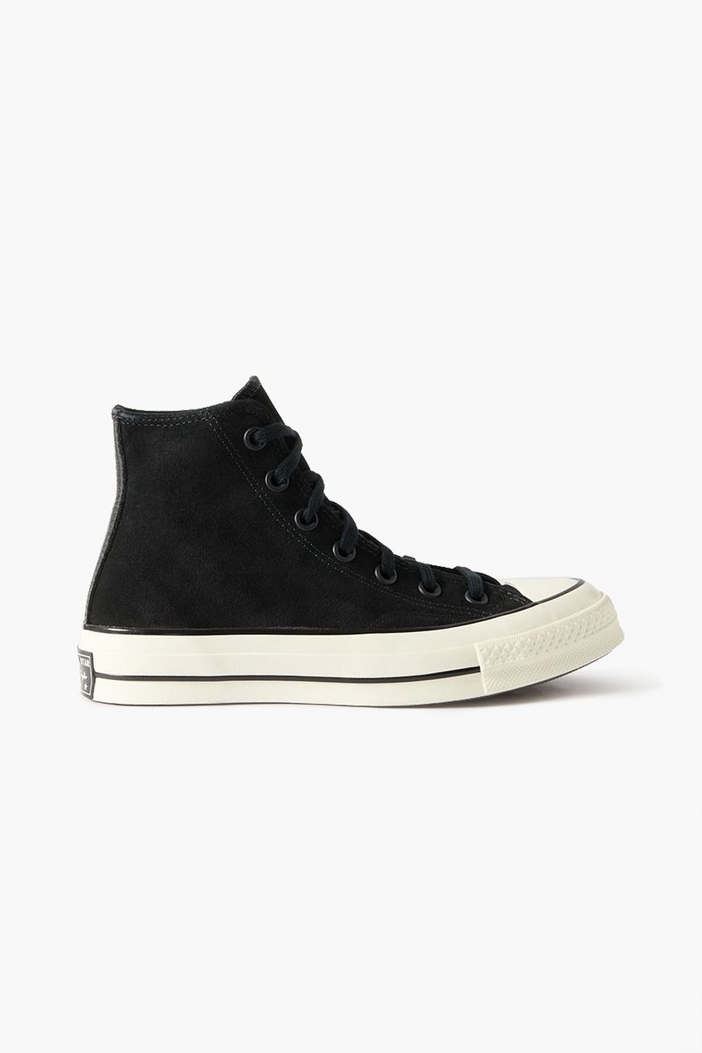 Black suede chuck taylors hot sale