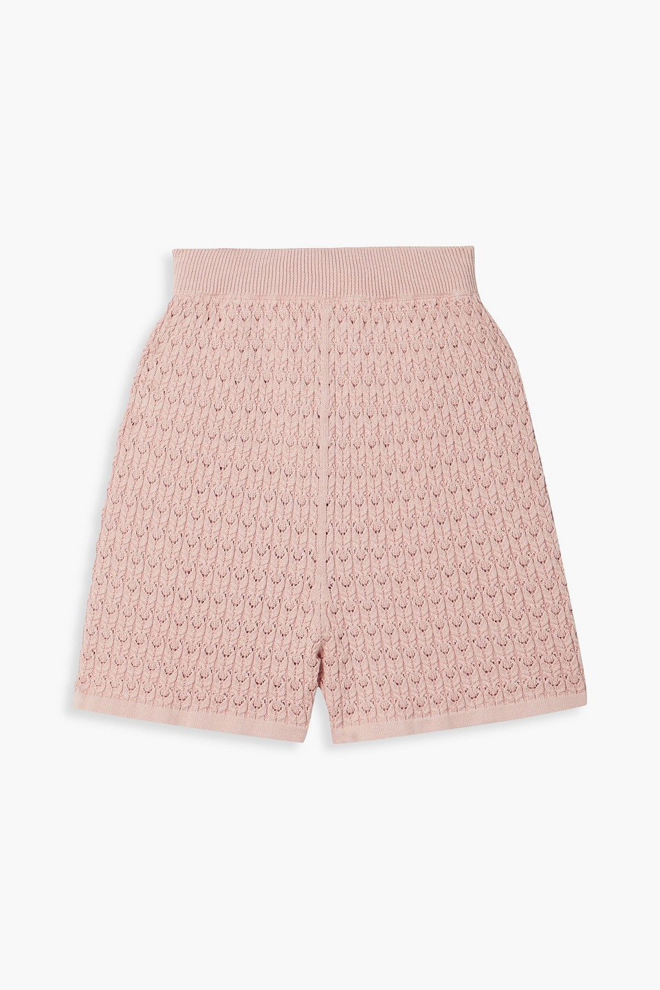 Mr Mittens Pointelle-knit cotton shorts