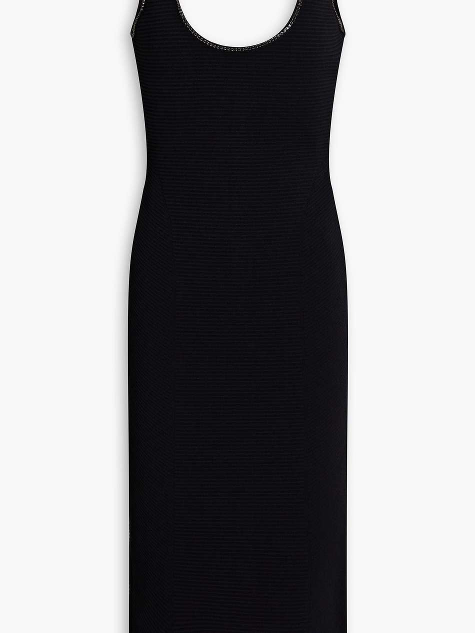 crystal-embellished bandage dress