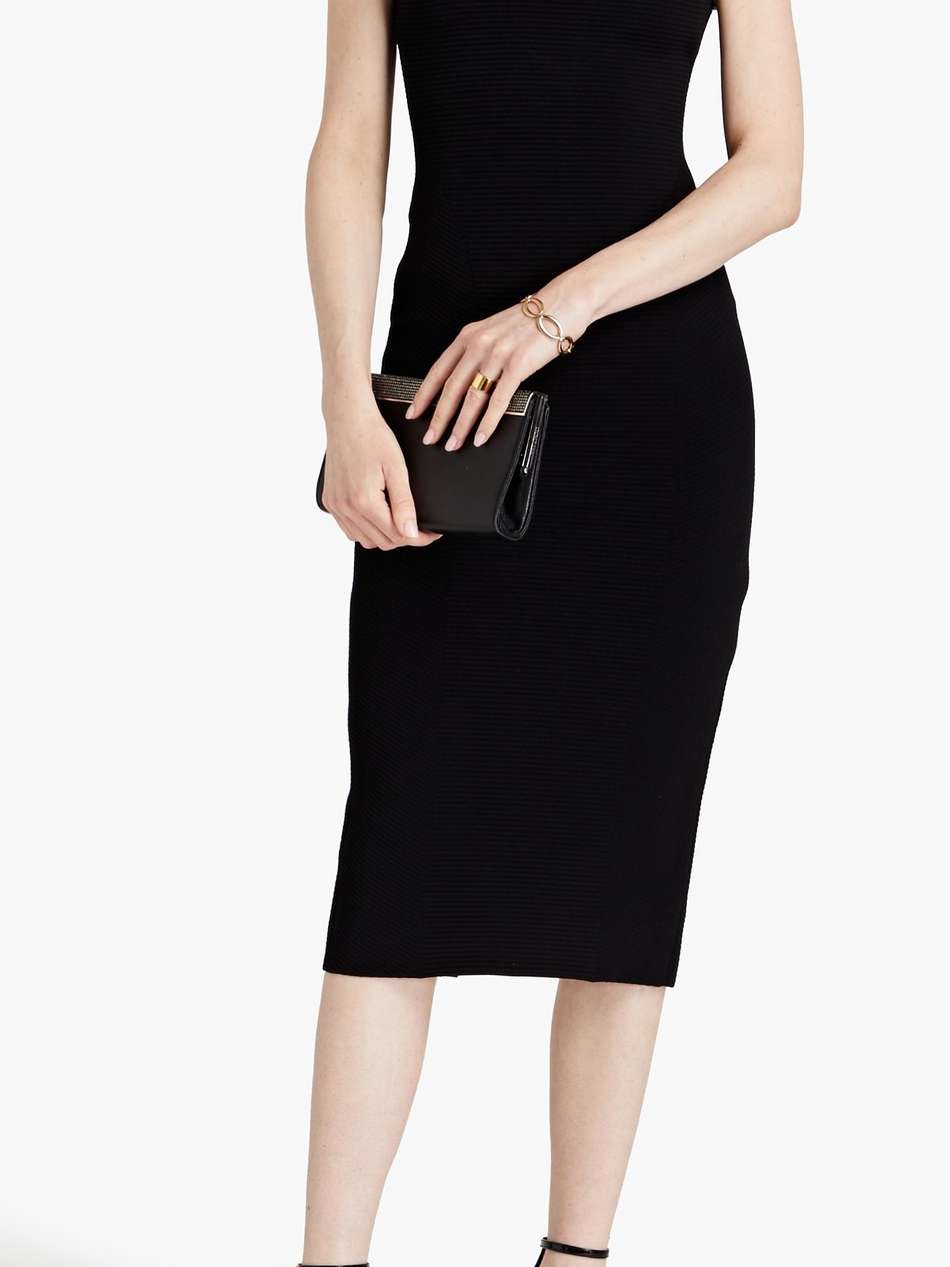 crystal-embellished bandage dress