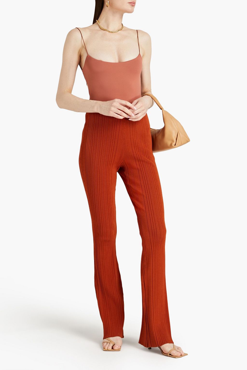 ALIX NYC Hirst cutout jersey bodysuit