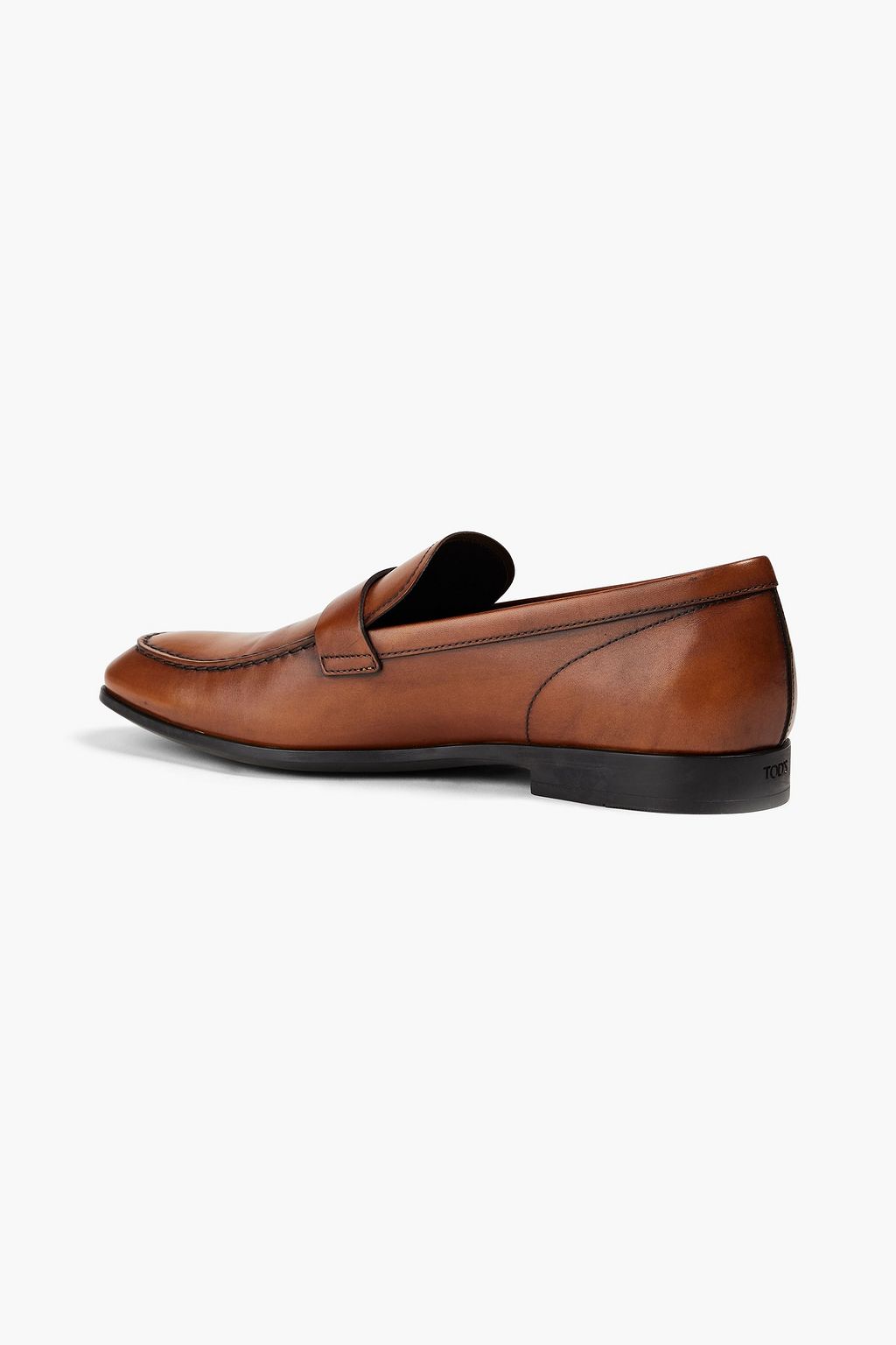 TOD'S Burnished leather loafers