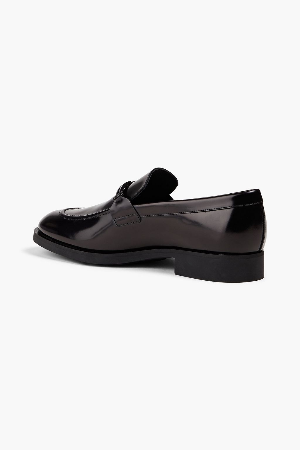 TOD'S Polished leather loafers