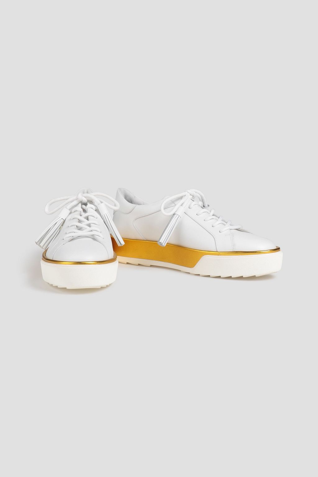 HOGAN Leather platform sneakers