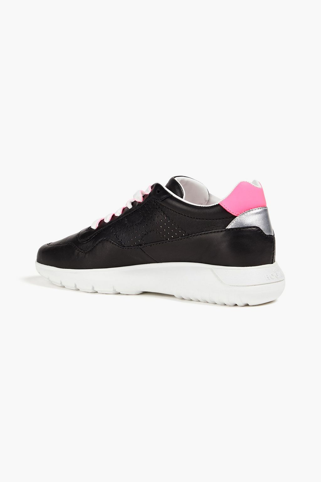 HOGAN Perforated leather sneakers
