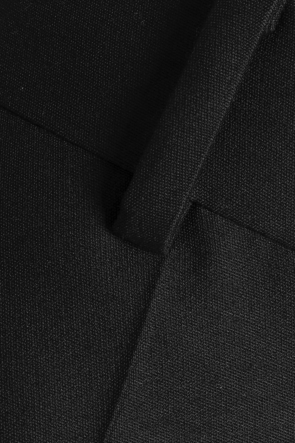 VALENTINO GARAVANI Grain de poudre wool and silk-blend straight-leg pants
