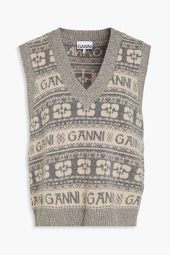 Women s GANNI Knitwear Sale Up To 70 Off At THE OUTNET