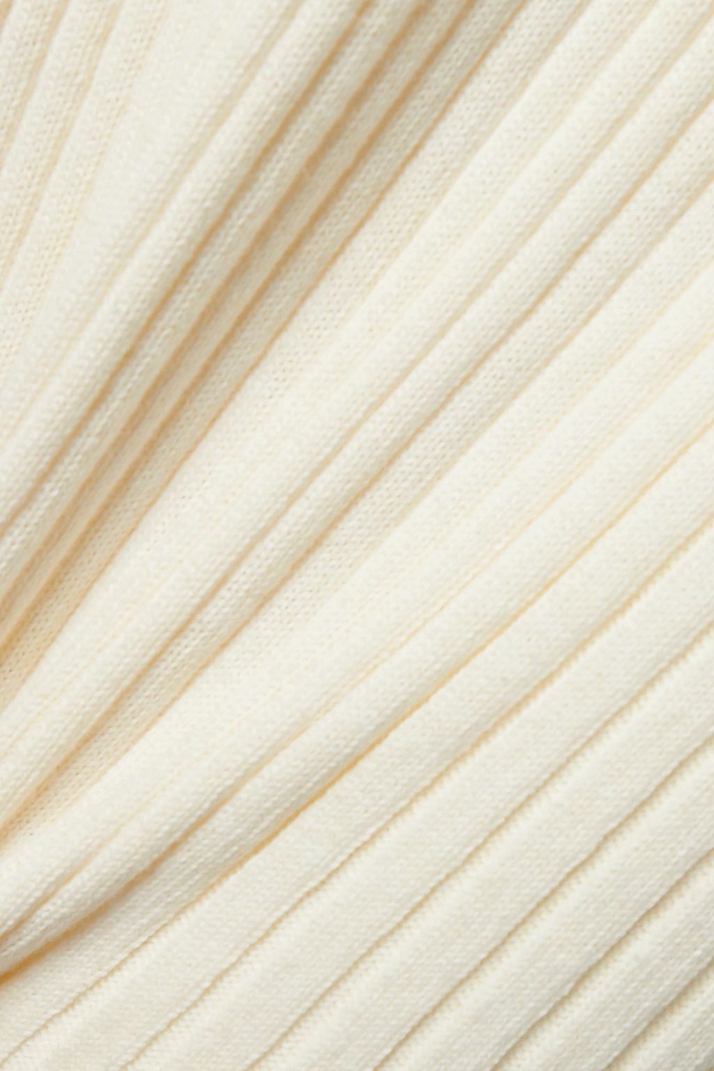 ANNA QUAN Jordan ribbed cotton wide-leg pants