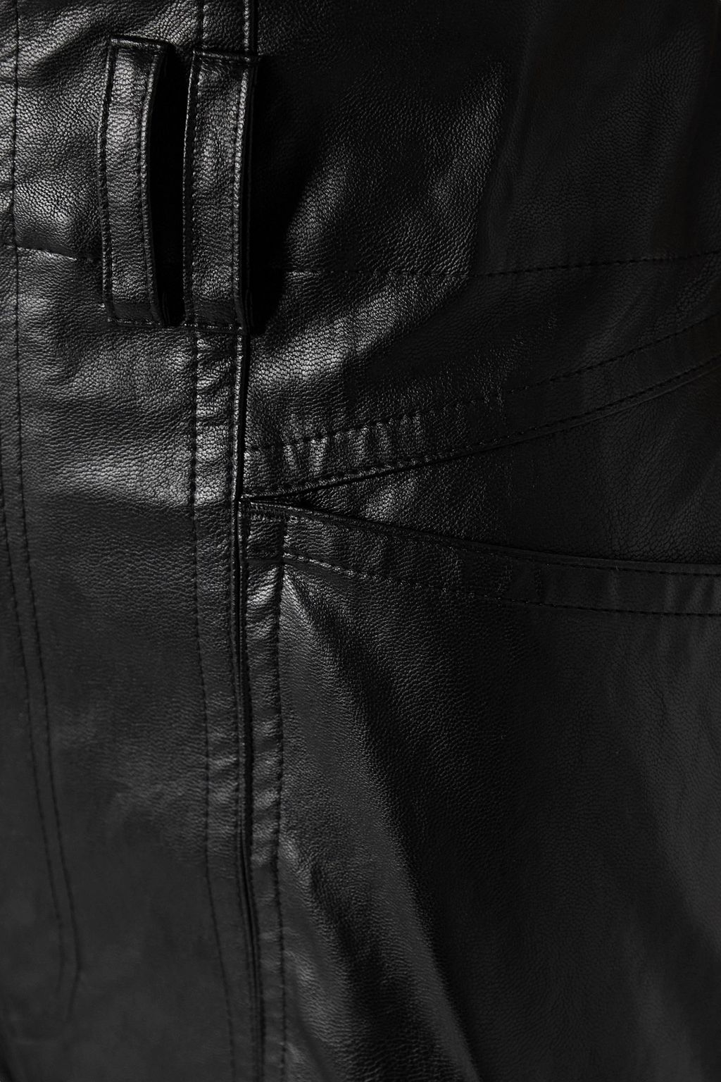 MARANT ÉTOILE Tessini faux leather tapered pants