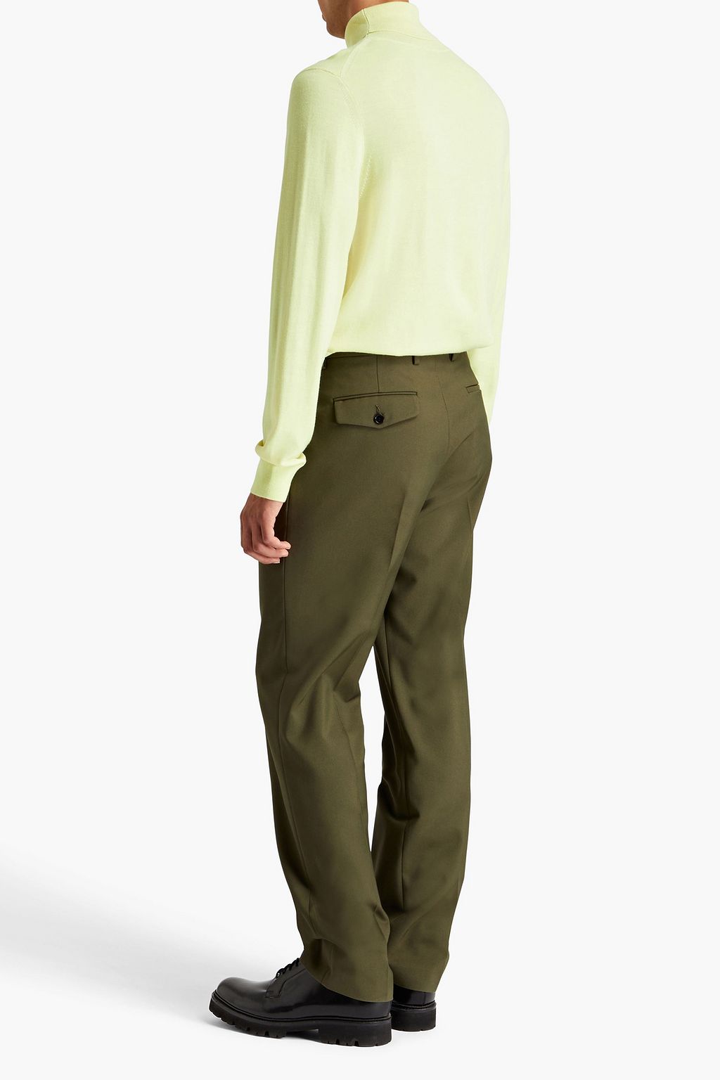 SANDRO Wool turtleneck sweater