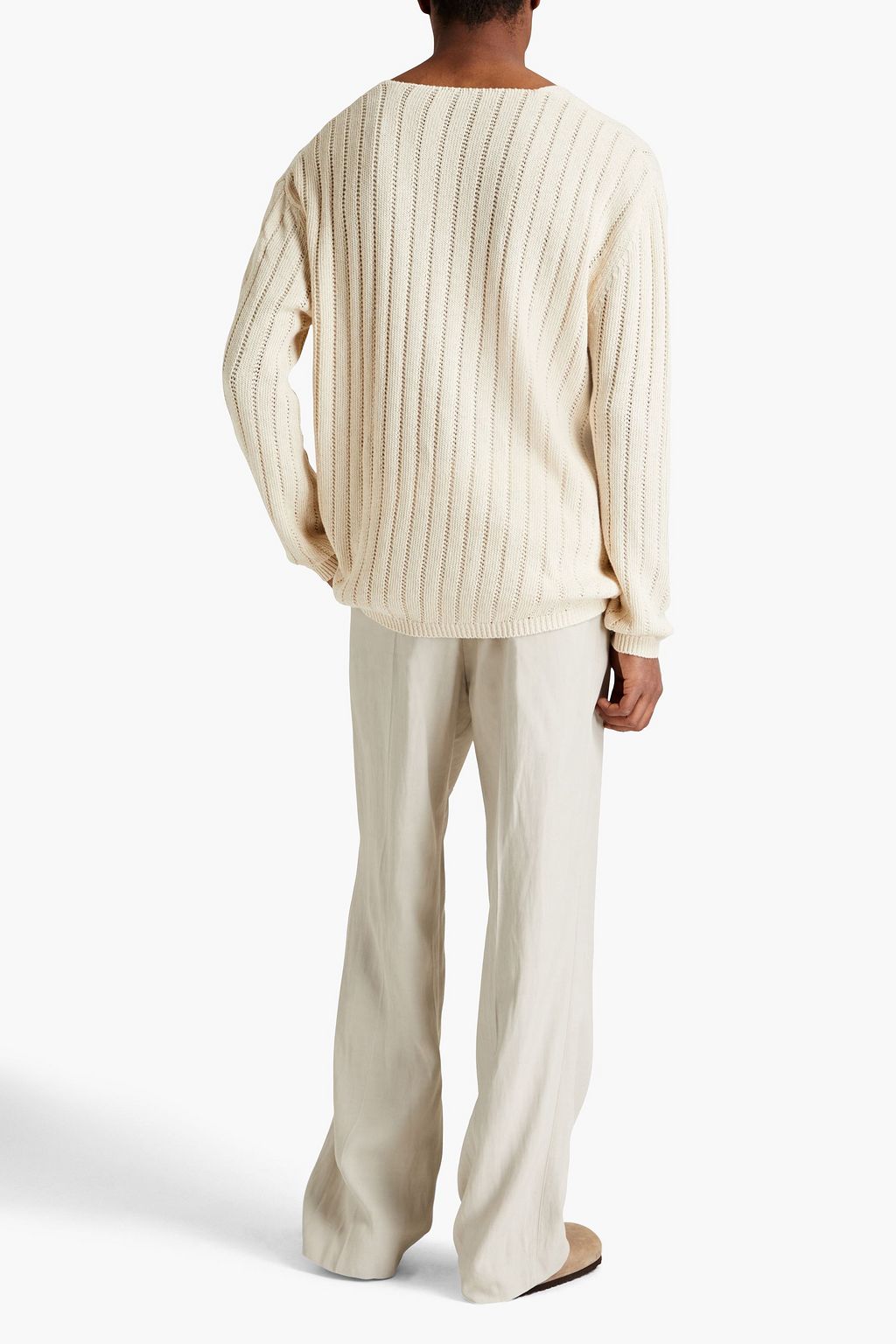 SANDRO Twill pants