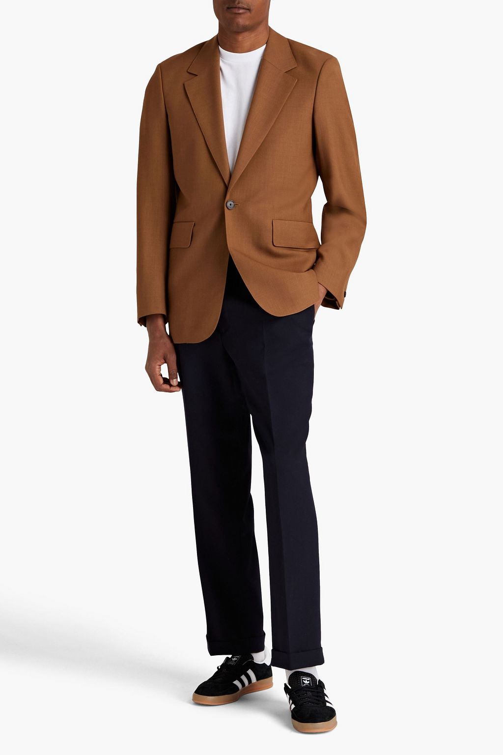 SANDRO Wool suit jacket
