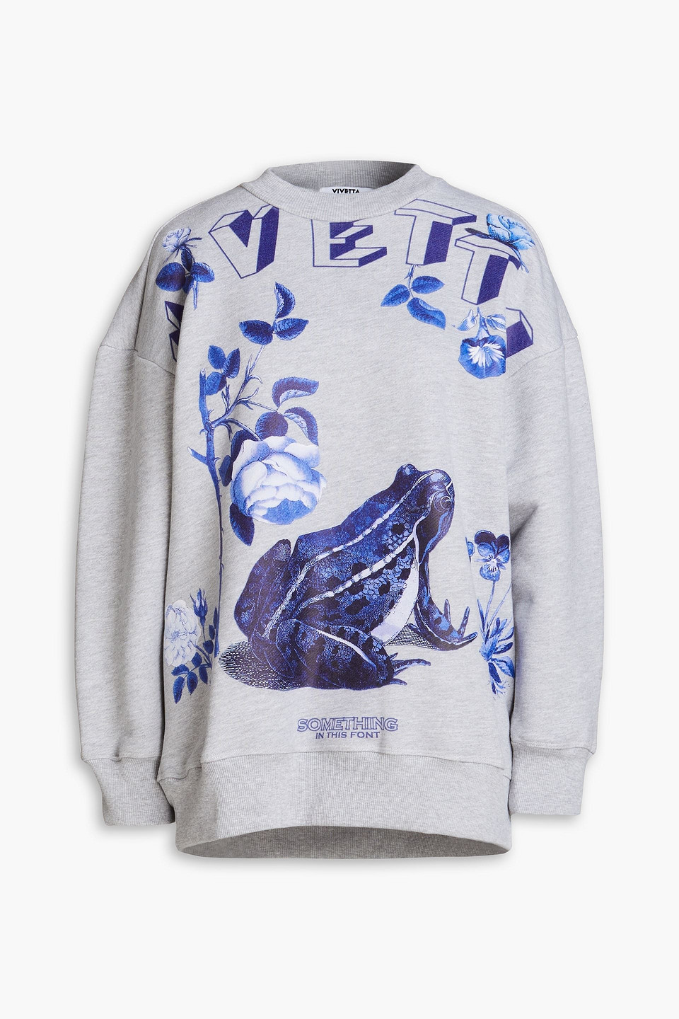 Vivetta Sweatshirt Aus Frottee Aus Einer Baumwollmischung Mit Print