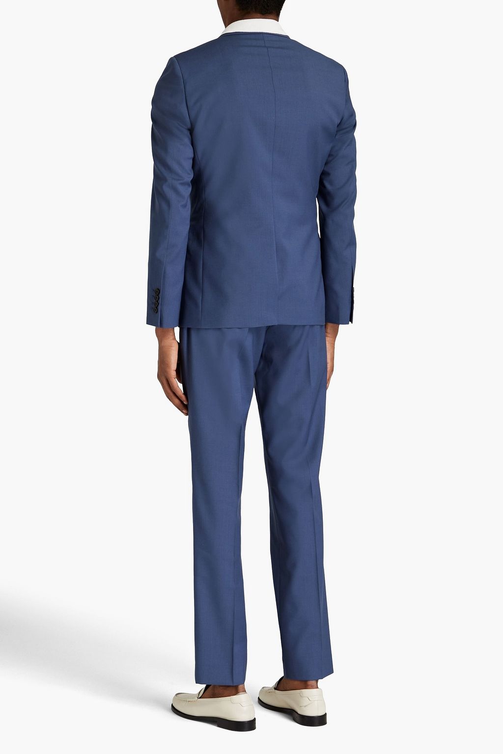 SANDRO Slim-fit wool suit pants