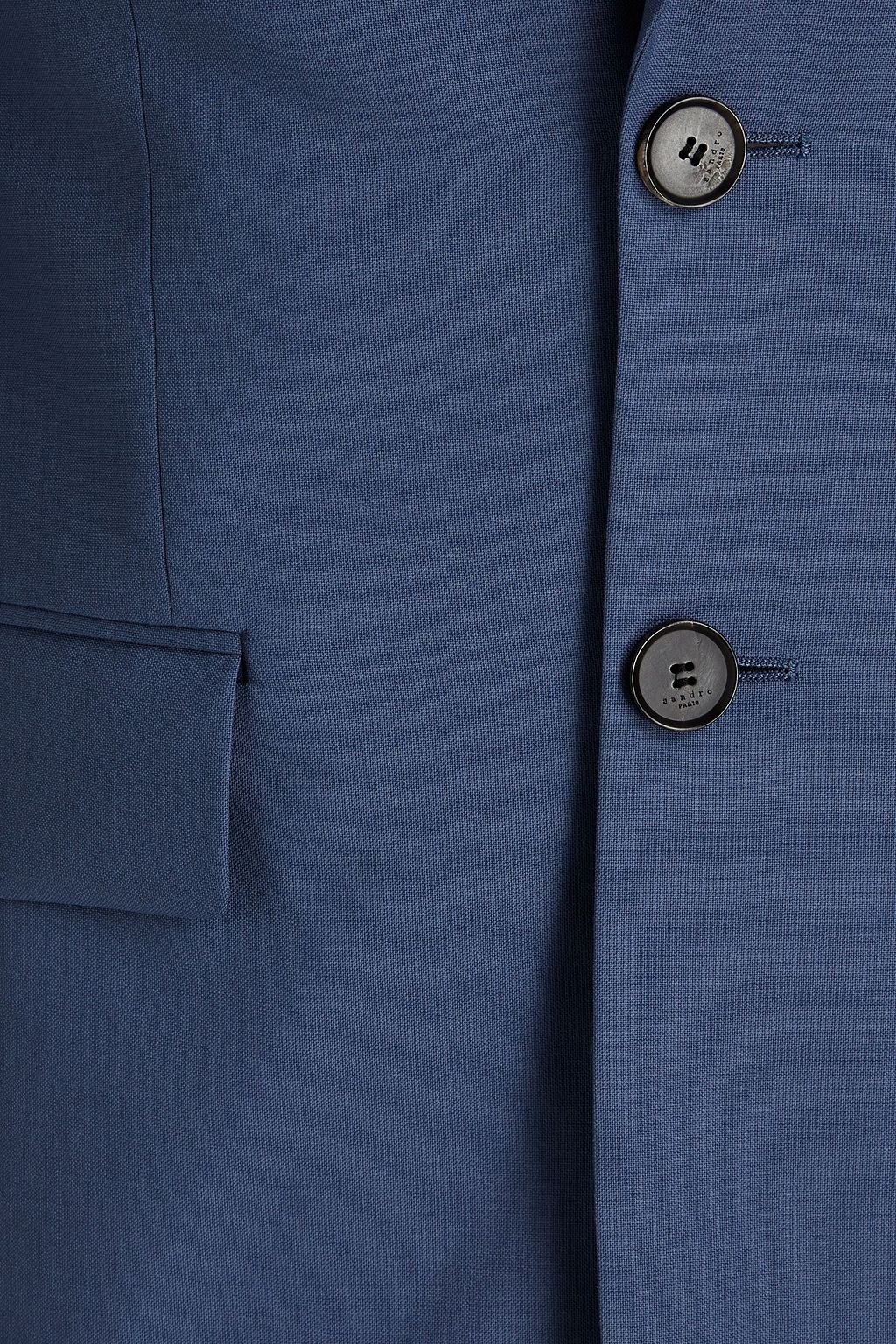 SANDRO Wool suit jacket