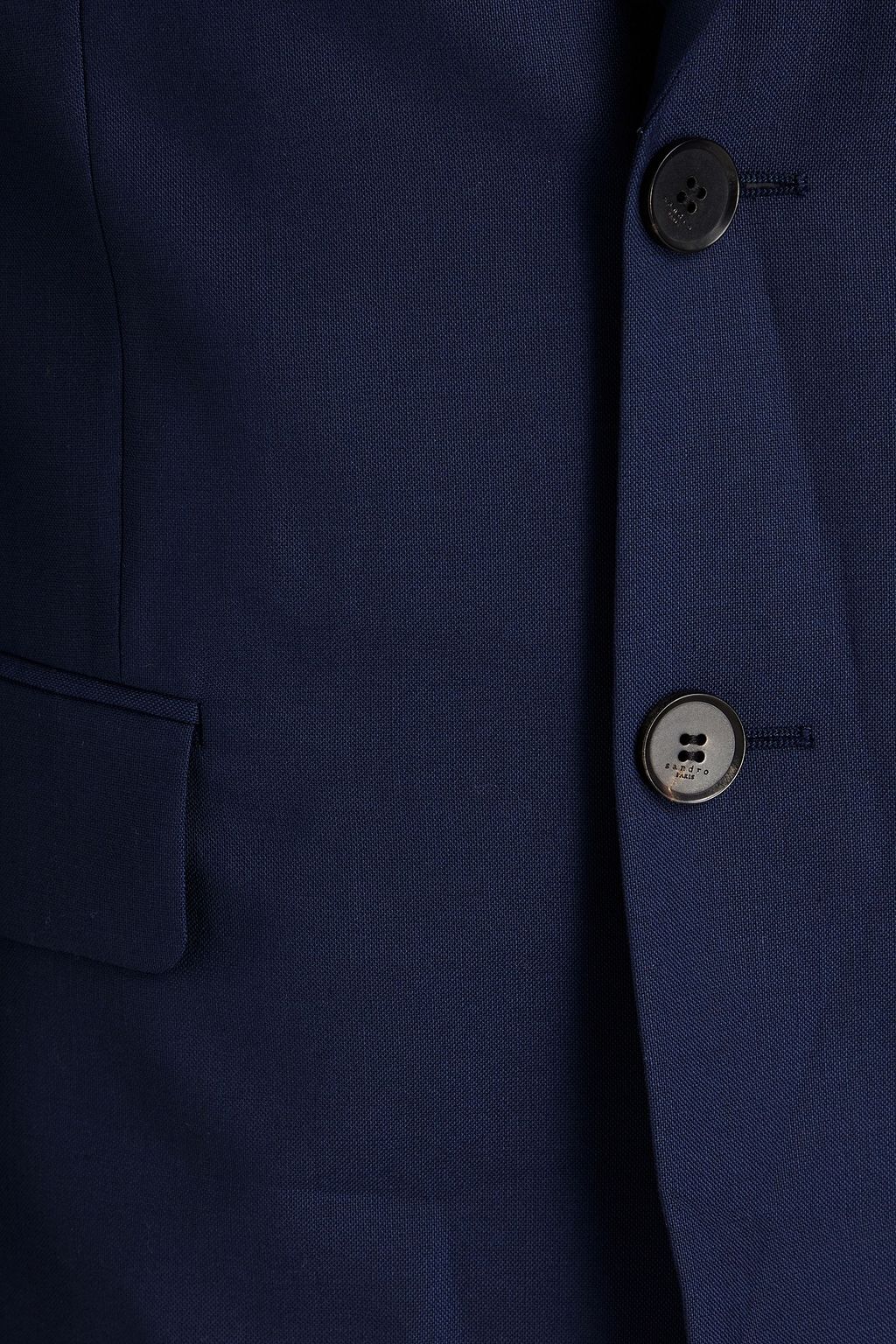 SANDRO Wool suit jacket