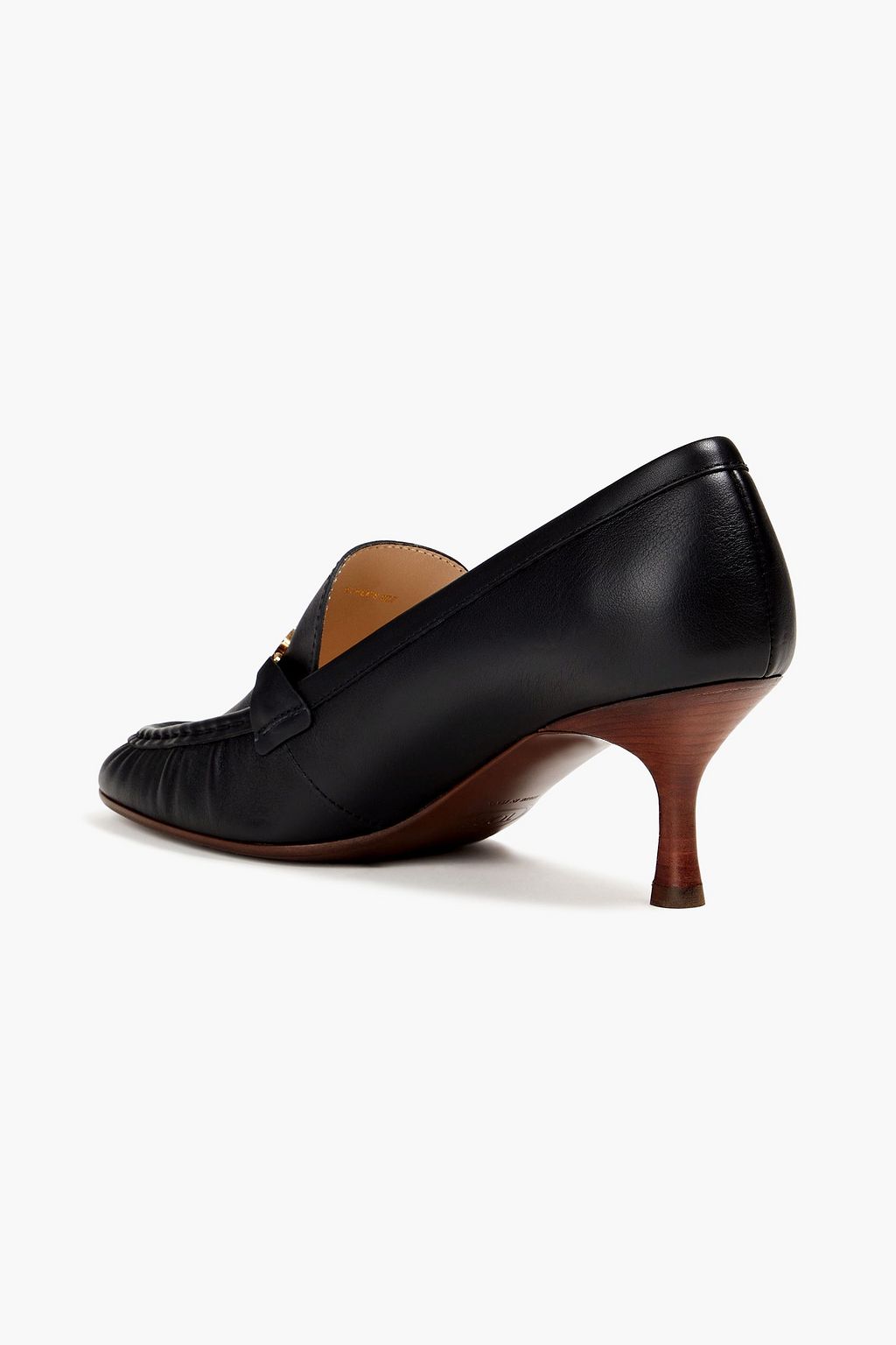 TOD'S レザー パンプス チェーン付き