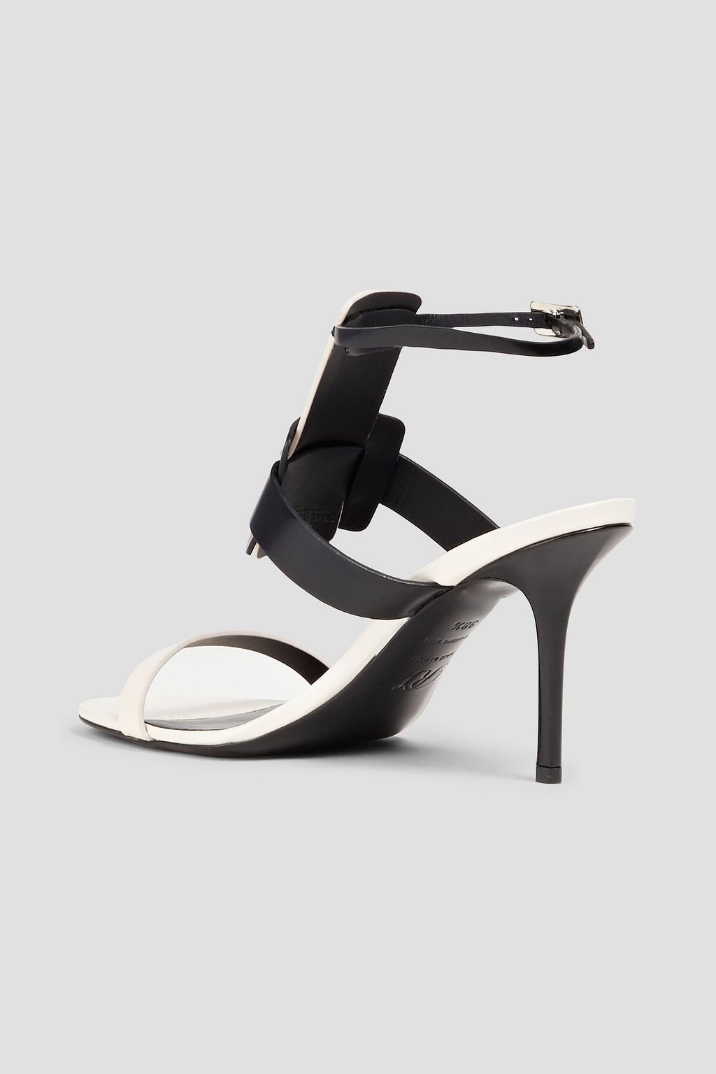ROGER VIVIER Two-tone leather sandals