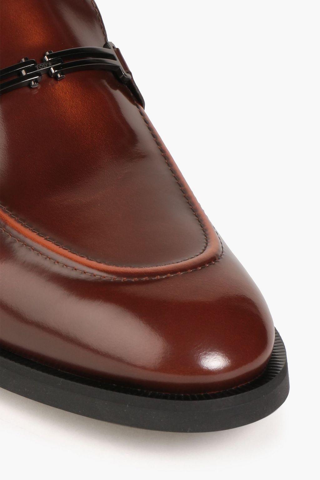 TOD'S حذاء لوفر من الجلد المصقول