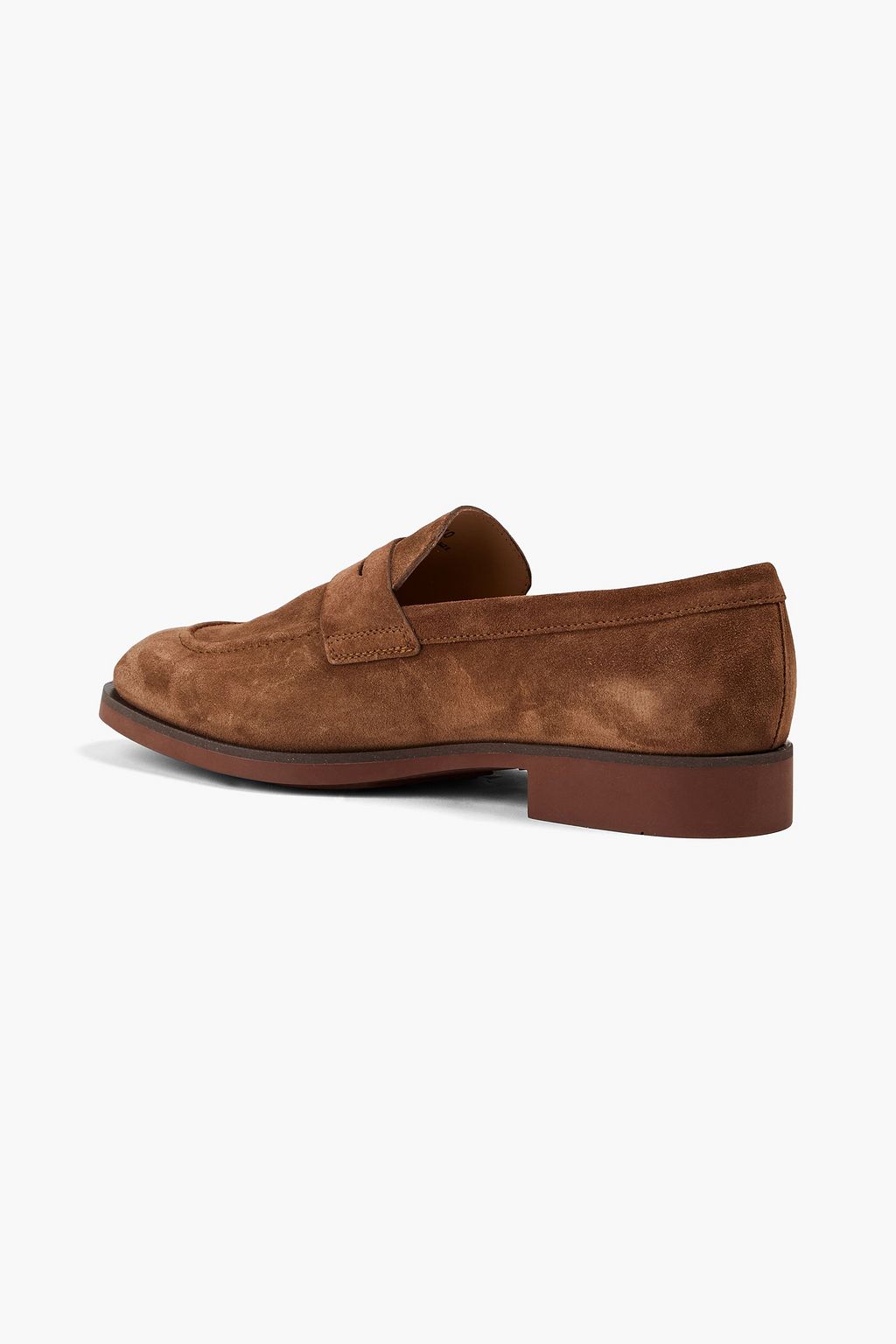 TOD'S Suede penny loafers