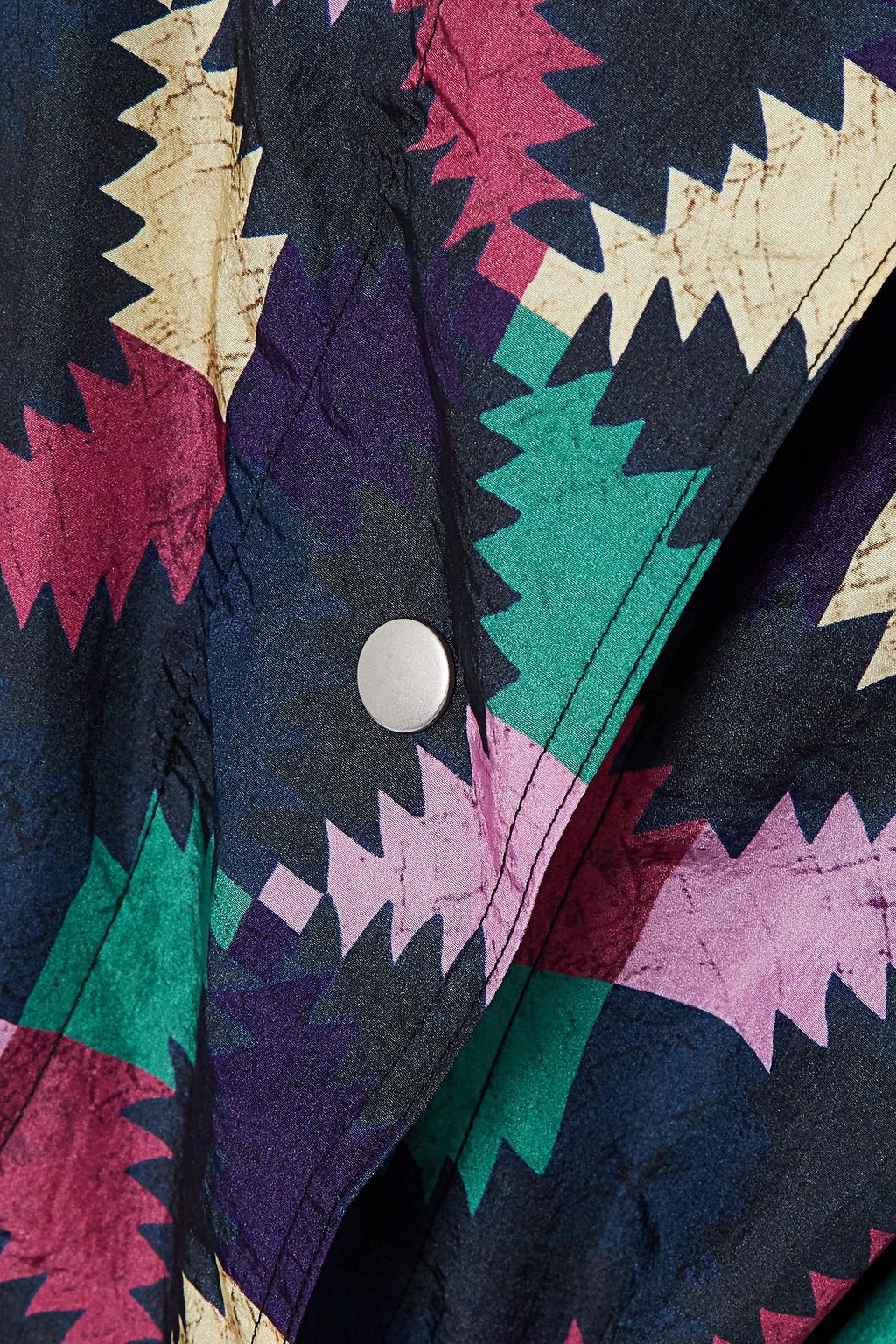 MARANT ÉTOILE シェル フード付きレインコート プリント入り
