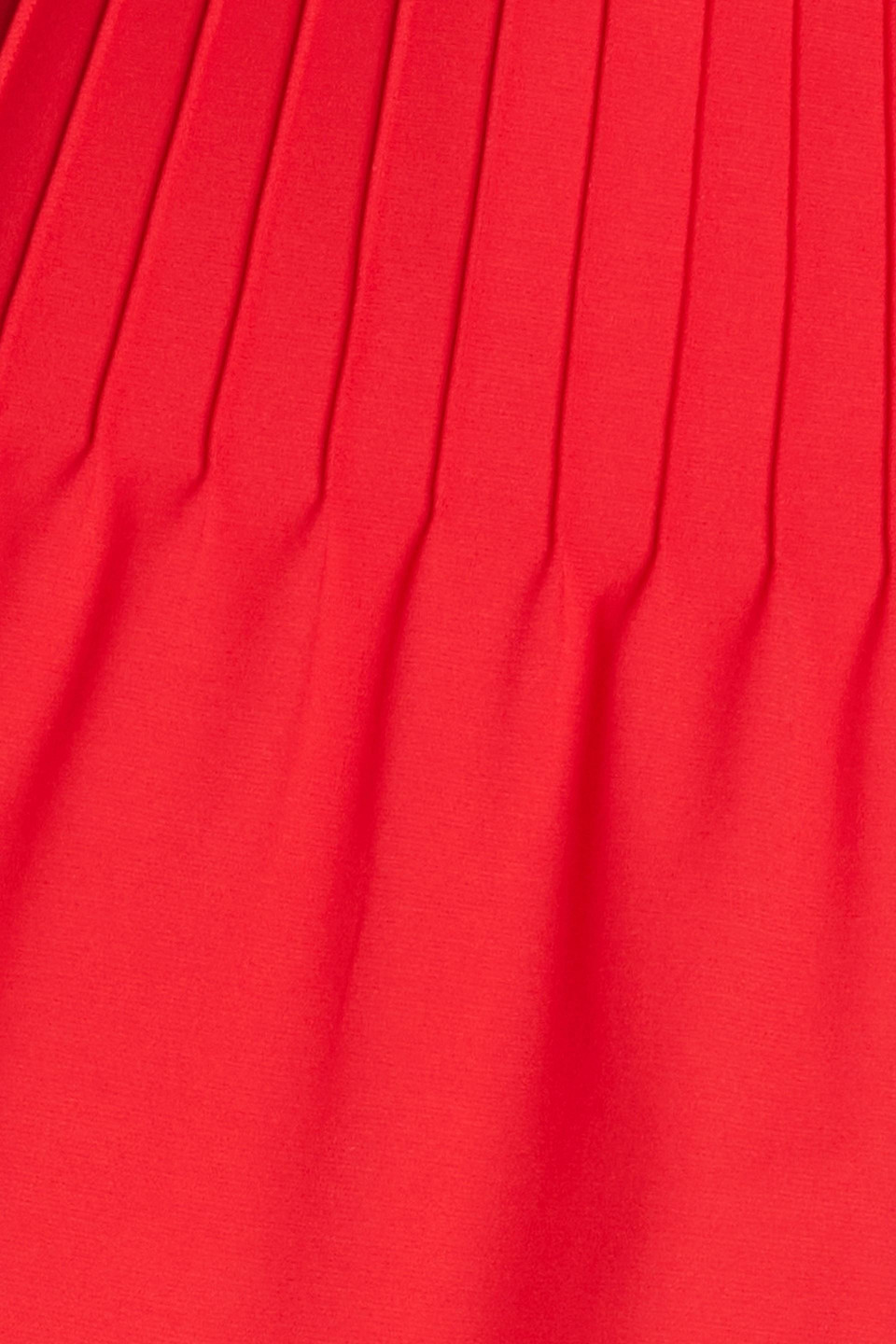 Redv Stretch-crepe Mini Skirt In Red