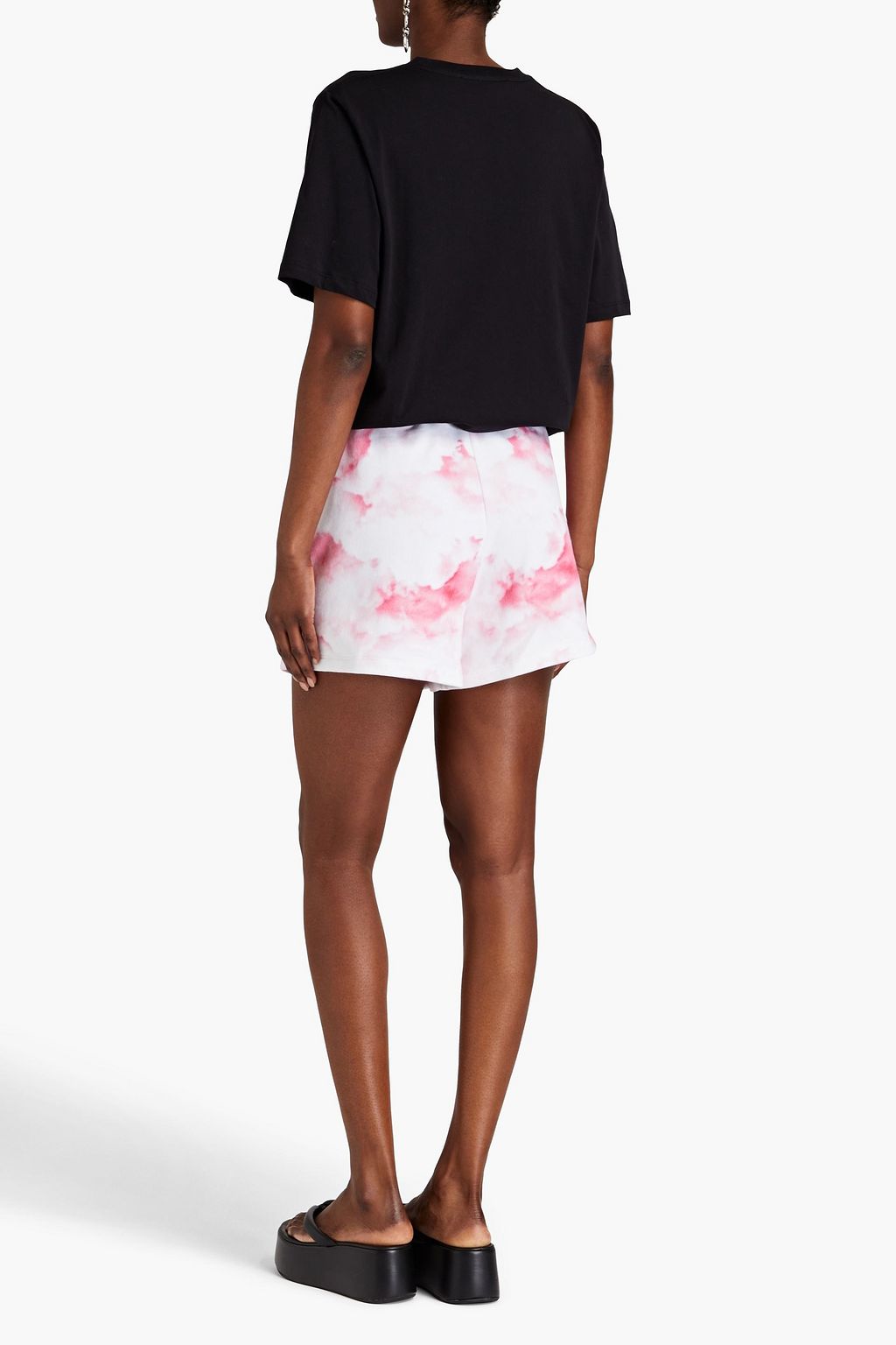 ROTATE BIRGER CHRISTENSEN Aster embroidered cotton-jersey T-shirt
