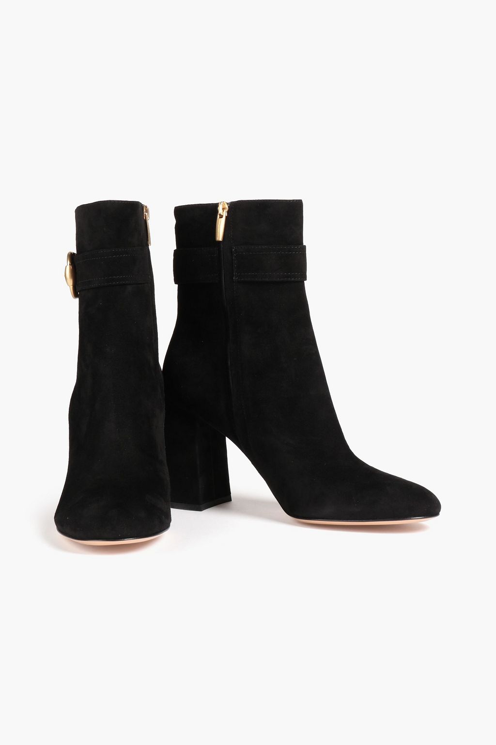 GIANVITO ROSSI Pamela suede ankle boots