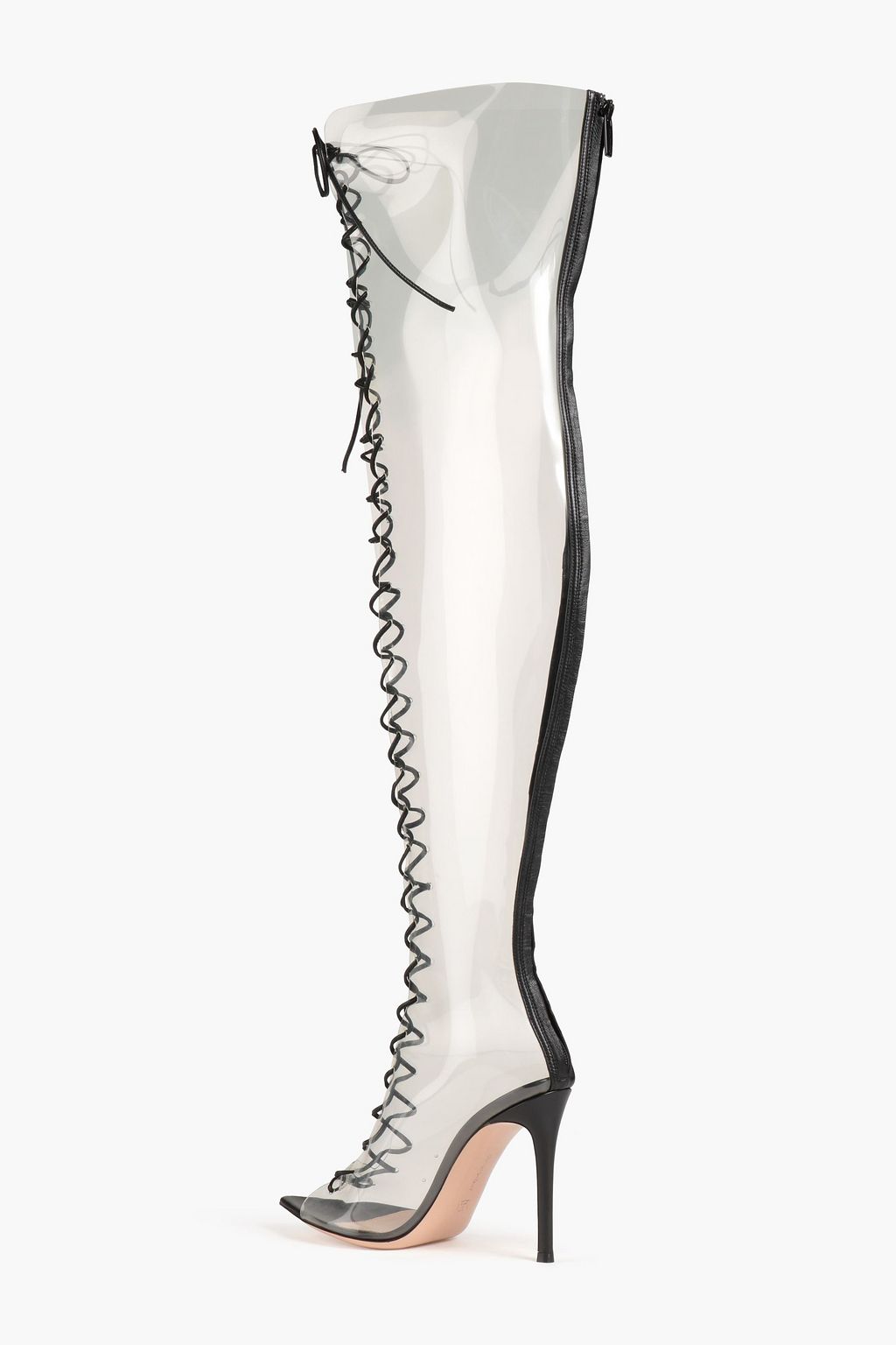 GIANVITO ROSSI Nikita PVC thigh boots