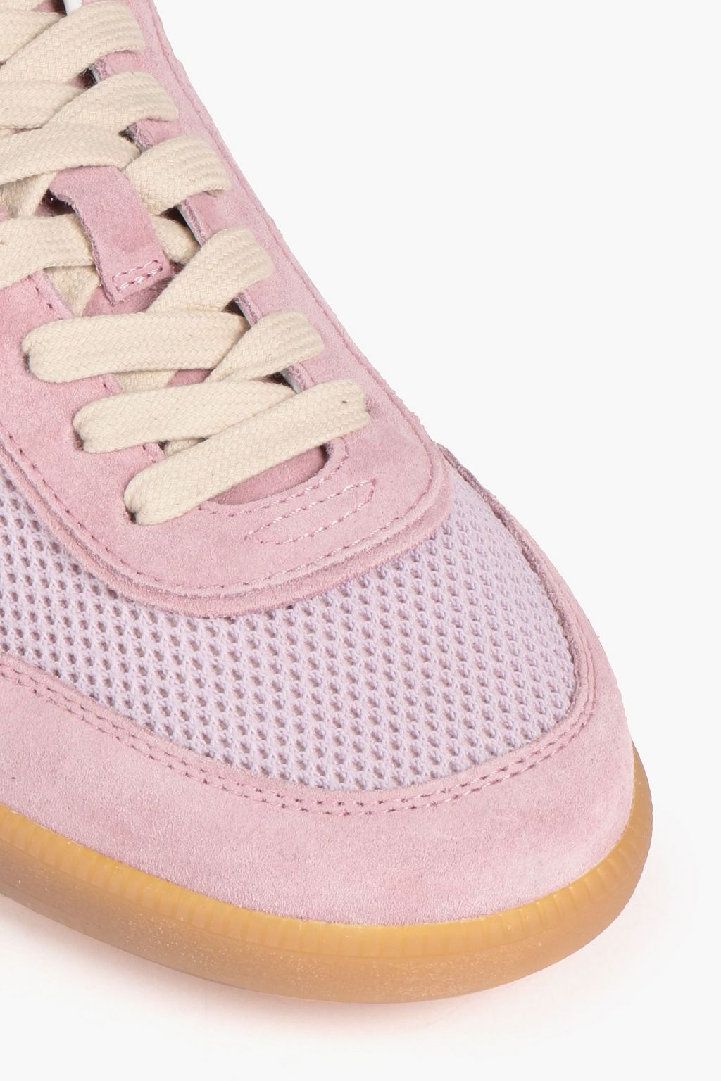 TOD'S Suede and mesh sneakers