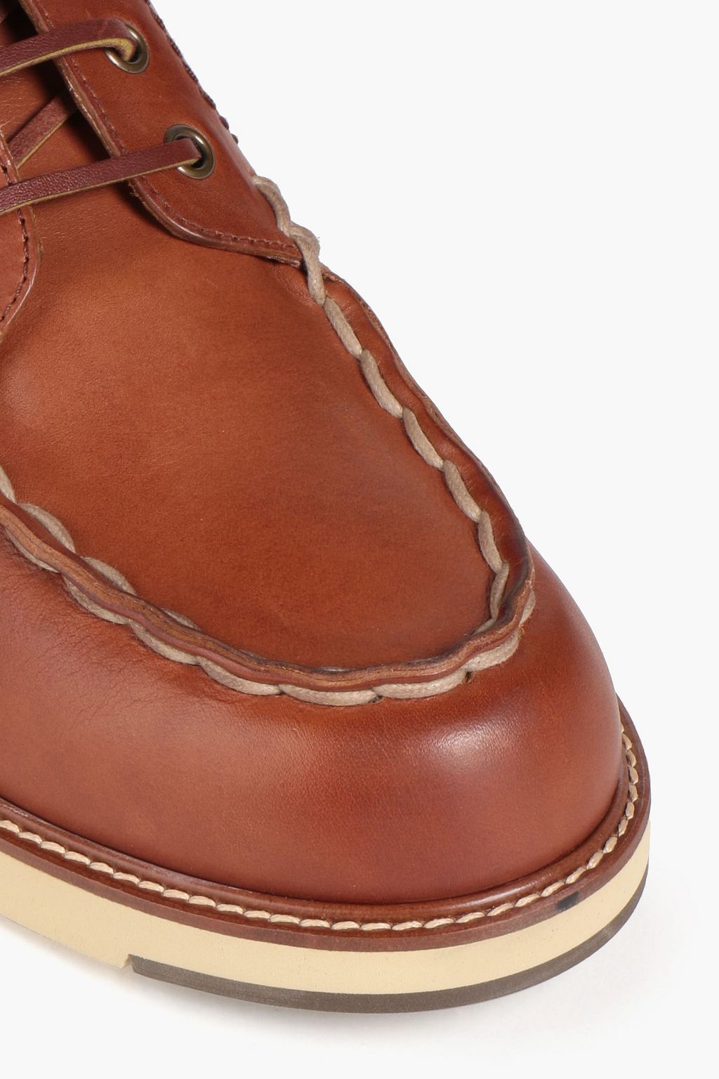 TOD'S Lace-up leather ankle boots