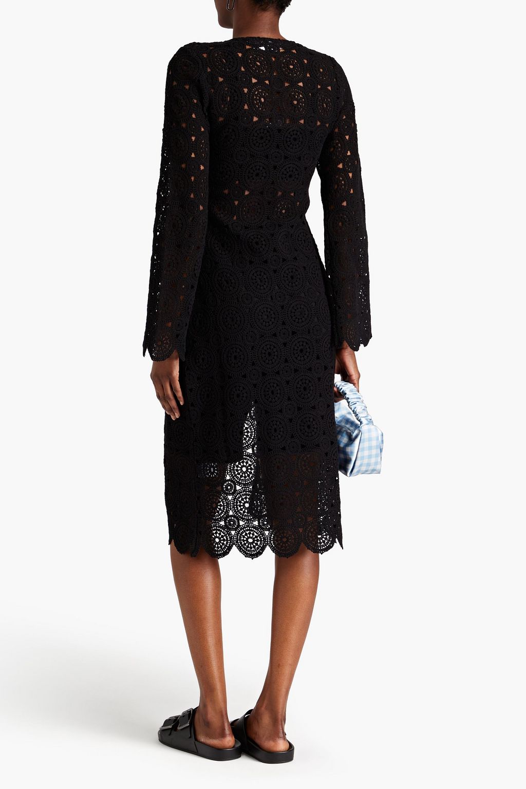 ROTATE BIRGER CHRISTENSEN Kwamie cotton-blend crocheted lace coverup