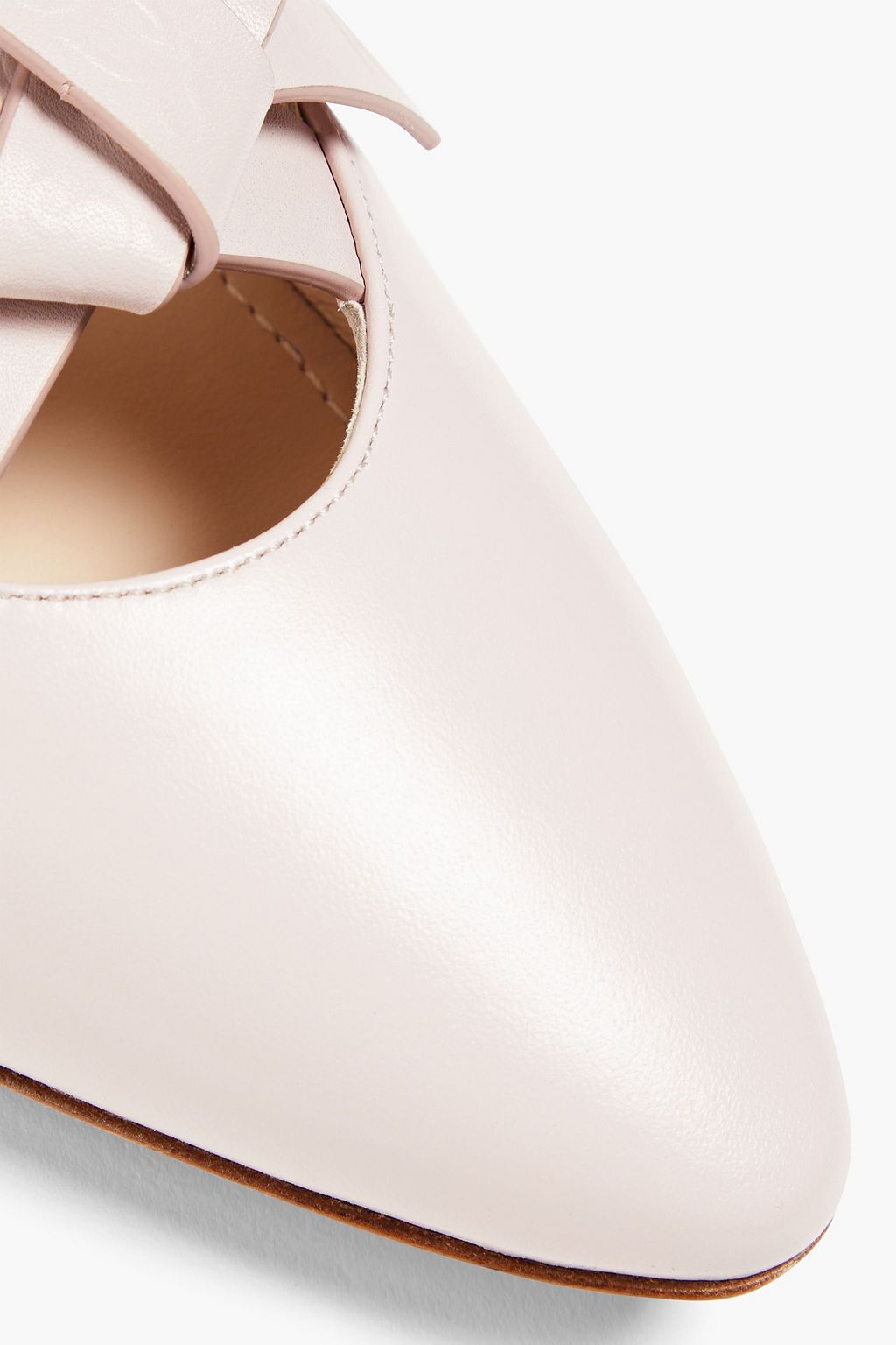 TOD'S Pumps aus Leder mit Schleife