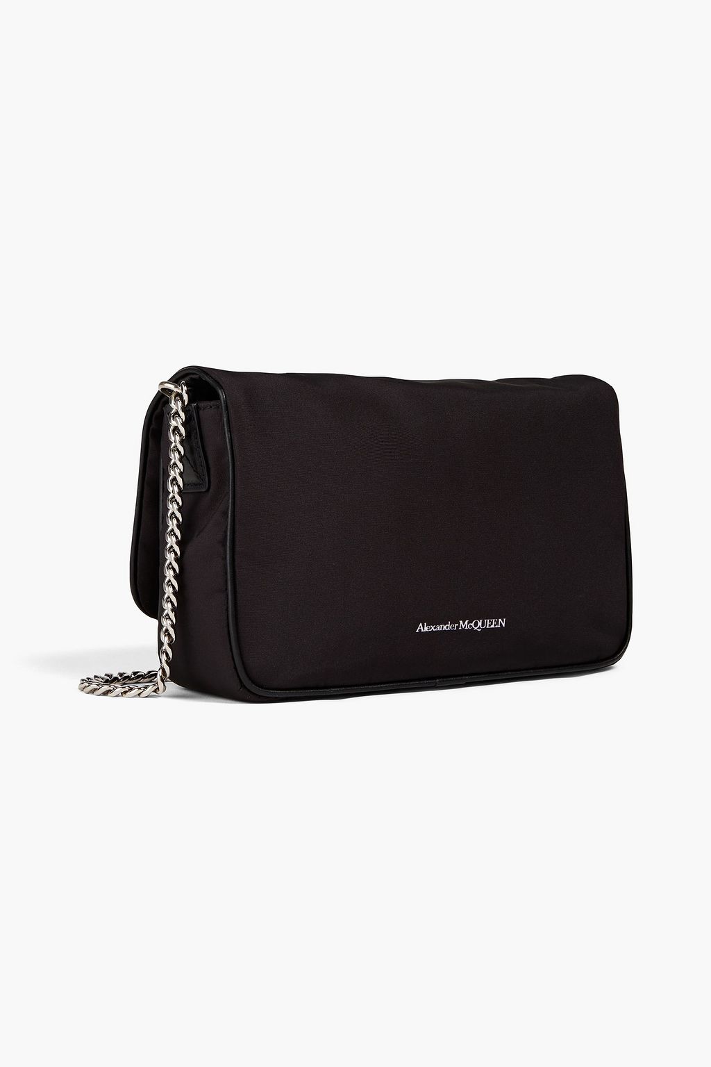 ALEXANDER MCQUEEN Printed faille shoulder bag