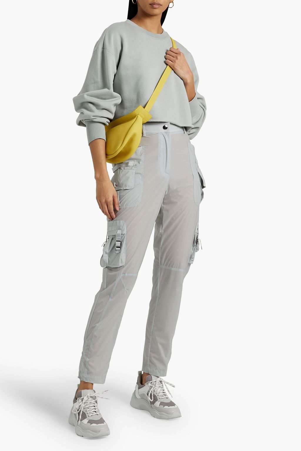 REDVALENTINO Shell slim-leg pants