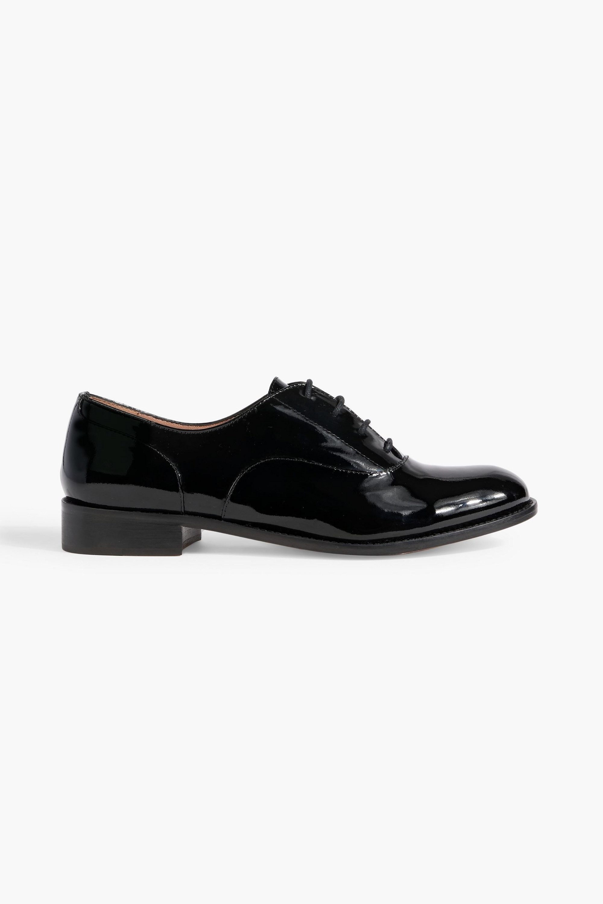 RED(V) Patent-leather loafers