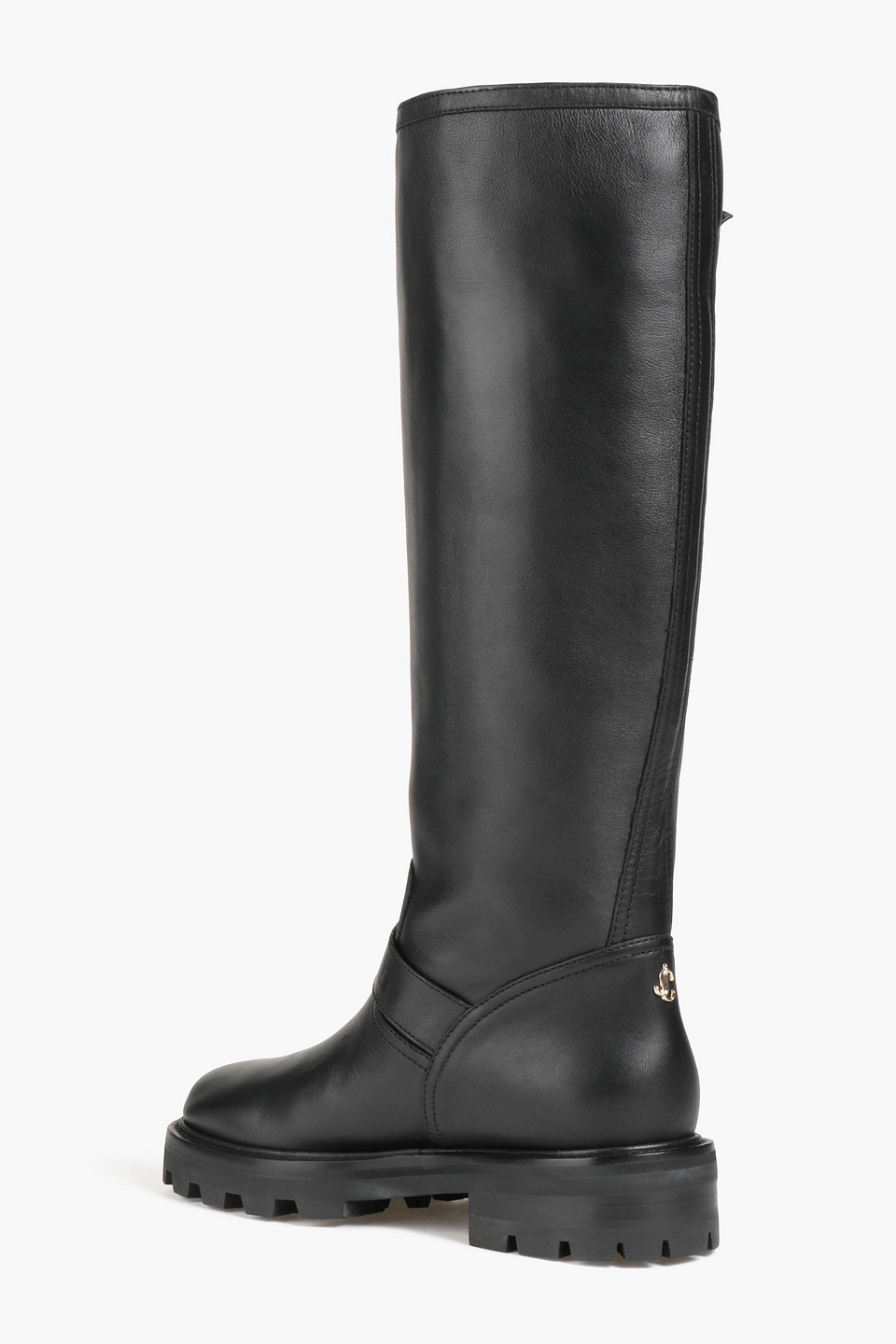 Jimmy Choo Biker II leather knee boots Smart Closet