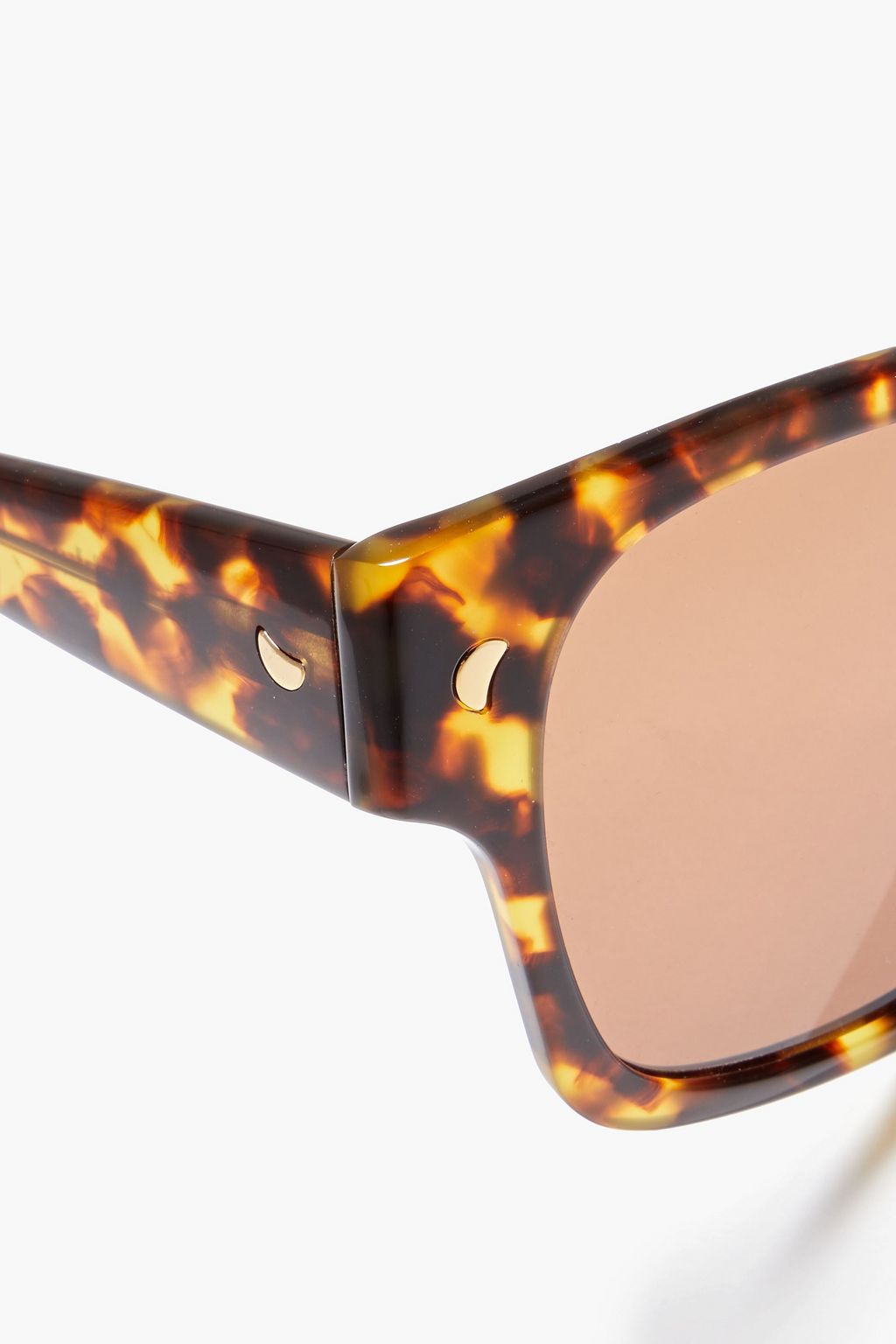 NANUSHKA Shae tortoiseshell acetate square-frame sunglasses