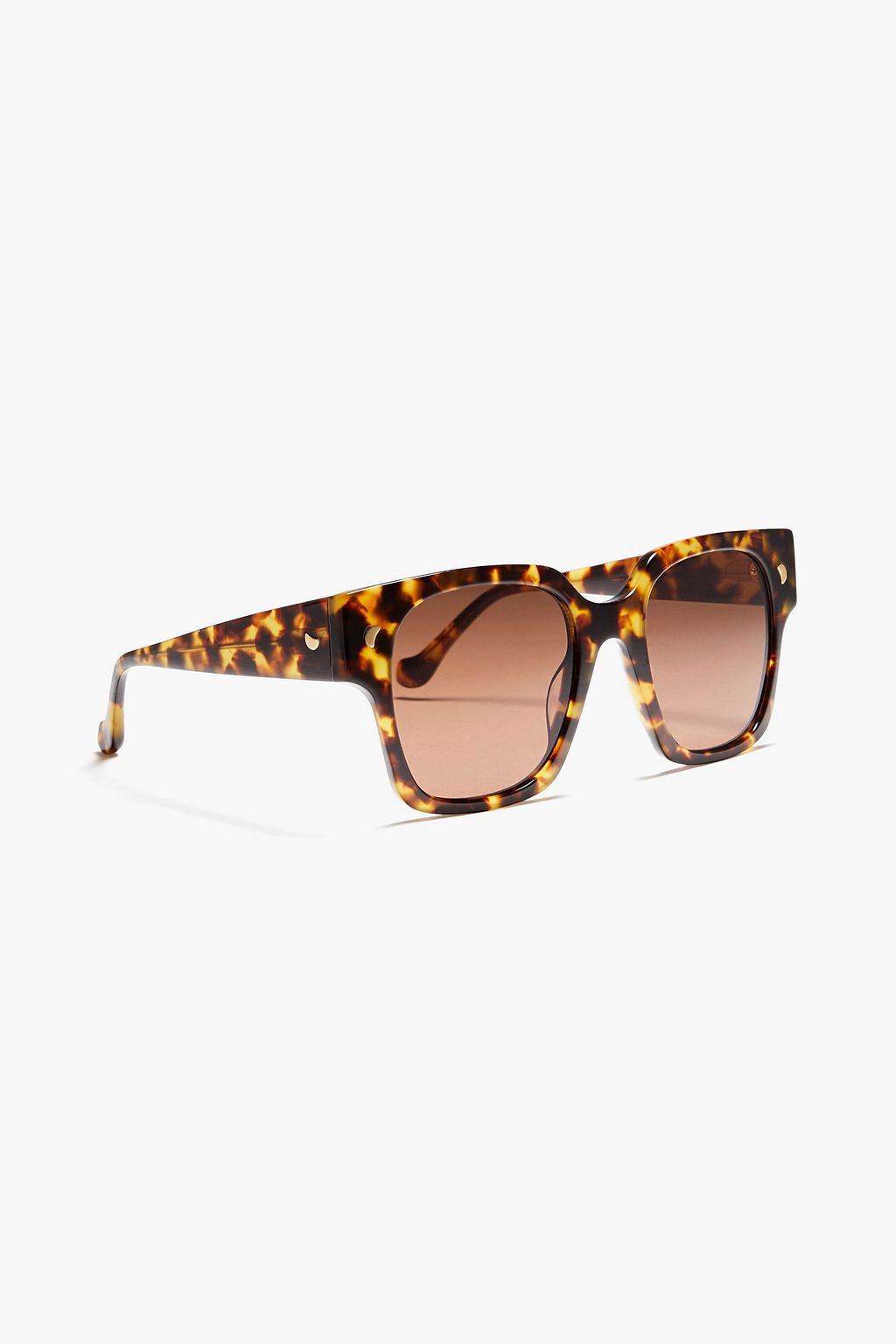 NANUSHKA Shae tortoiseshell acetate square-frame sunglasses