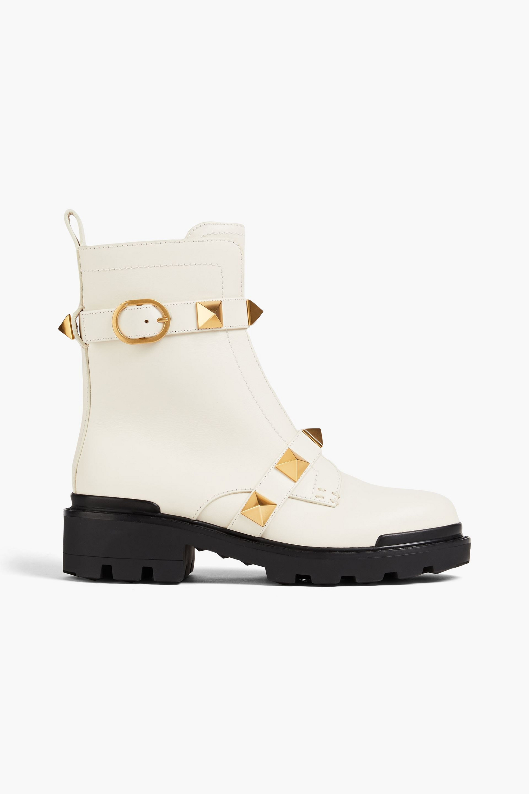 Valentino Garavani Roman Stud leather ankle boots