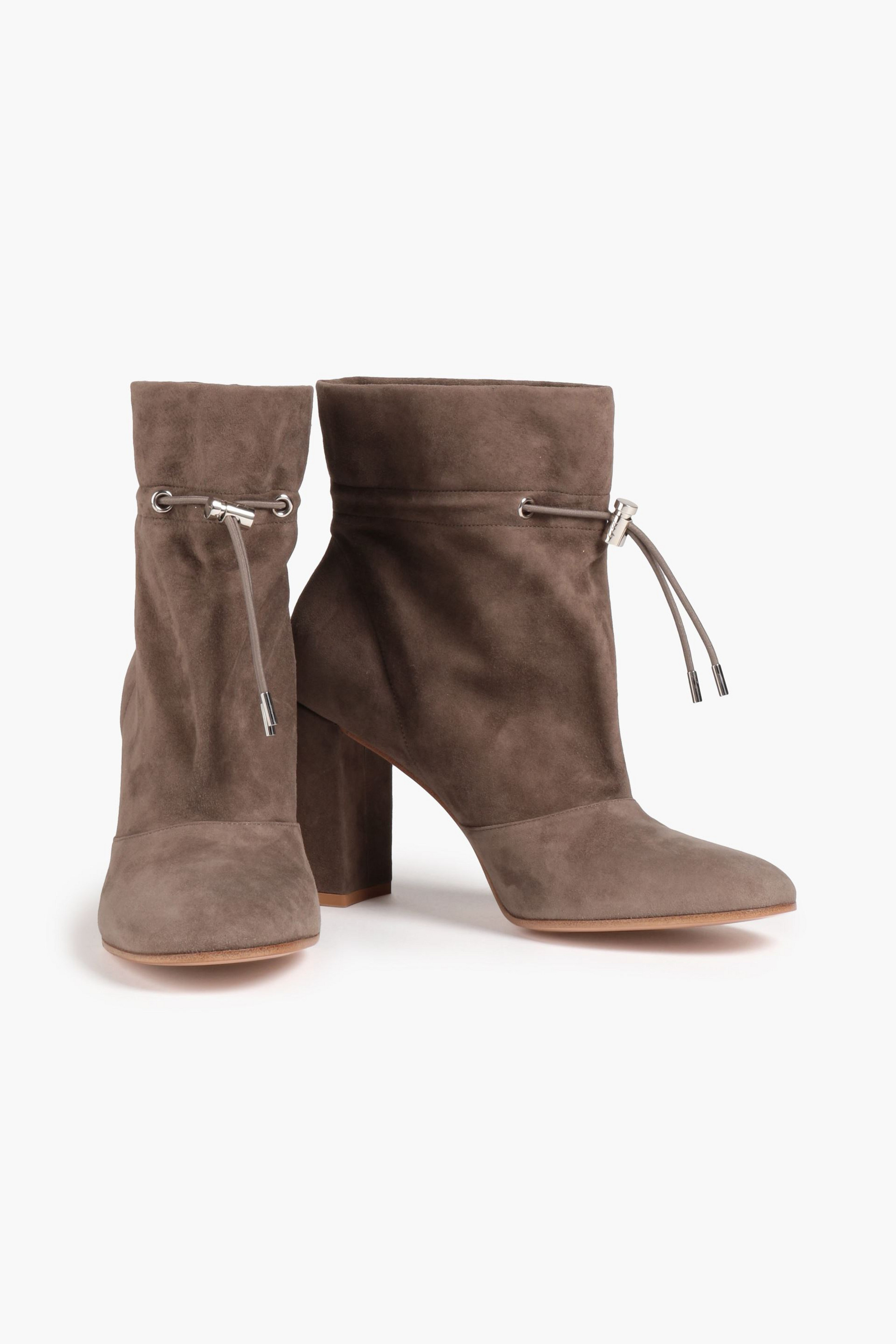 GIANVITO ROSSI Maeve suede ankle boots