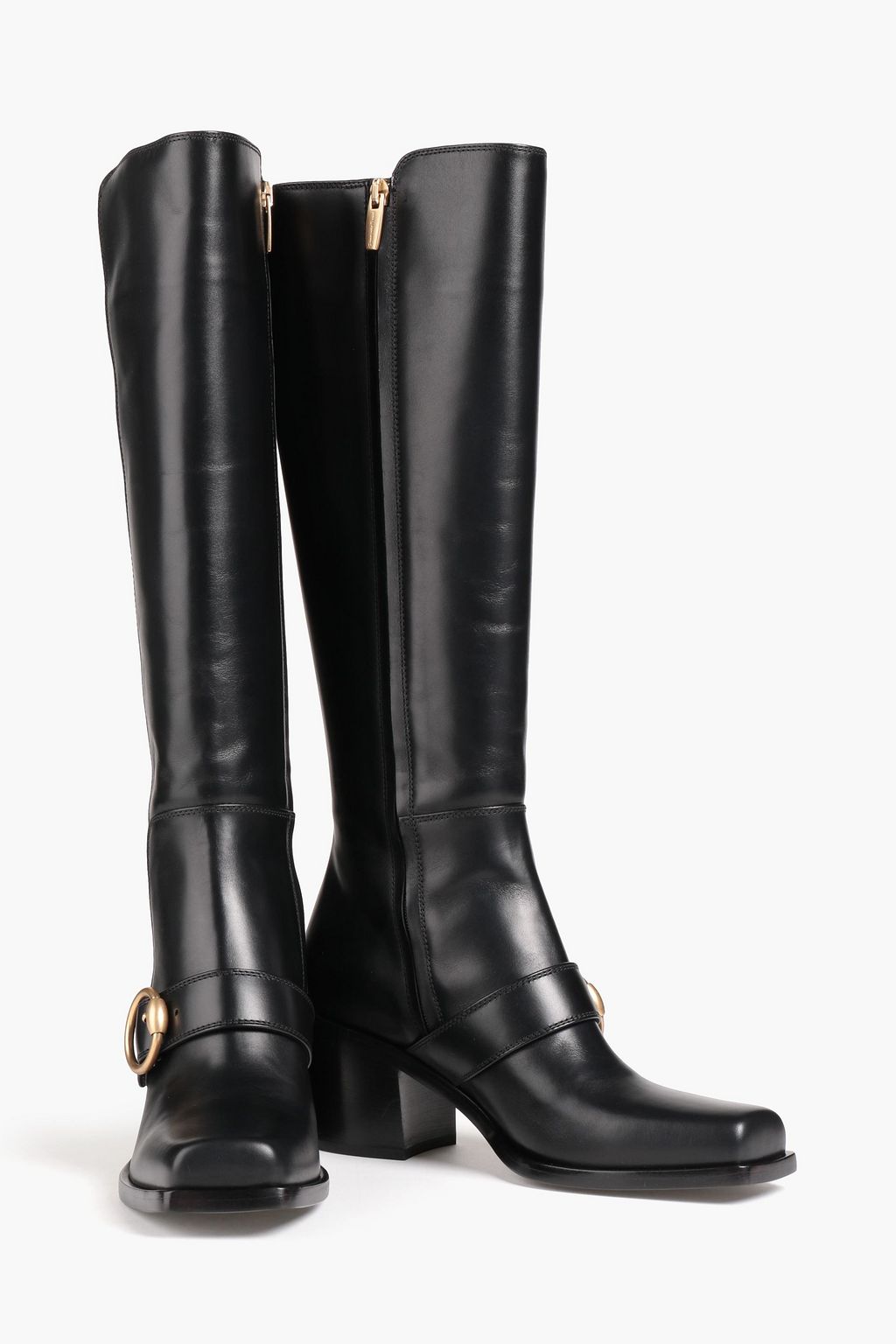 GIANVITO ROSSI Wayne leather knee boots