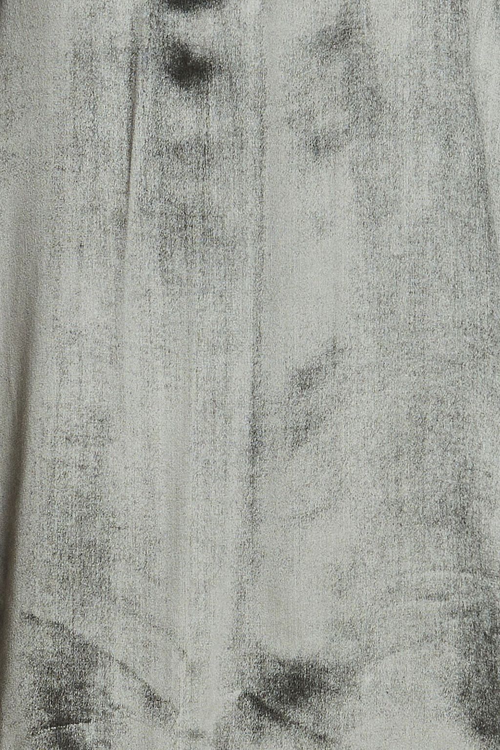 REDVALENTINO Shirred velvet blouse